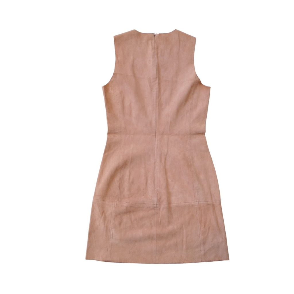 Victoria Beckham Suede Mini Dress - Women's 0