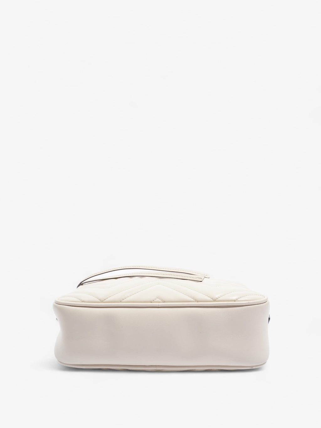 Gucci Marmont  White Matelasse Leather Small