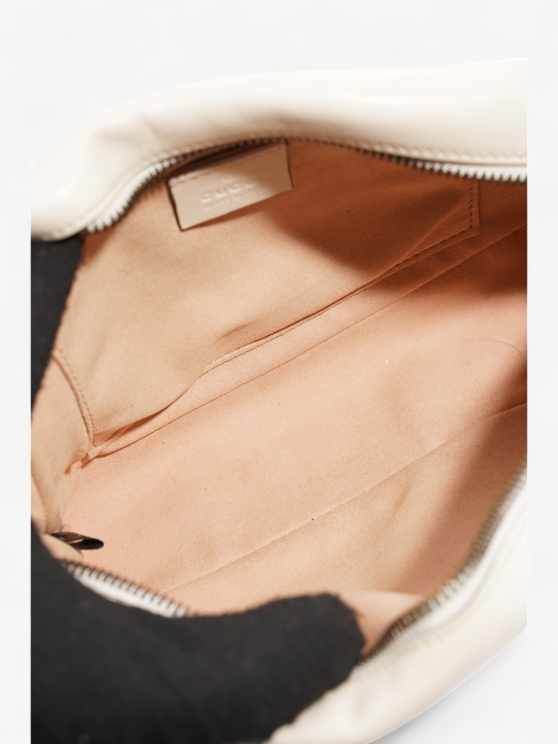Gucci Marmont  White Matelasse Leather Small