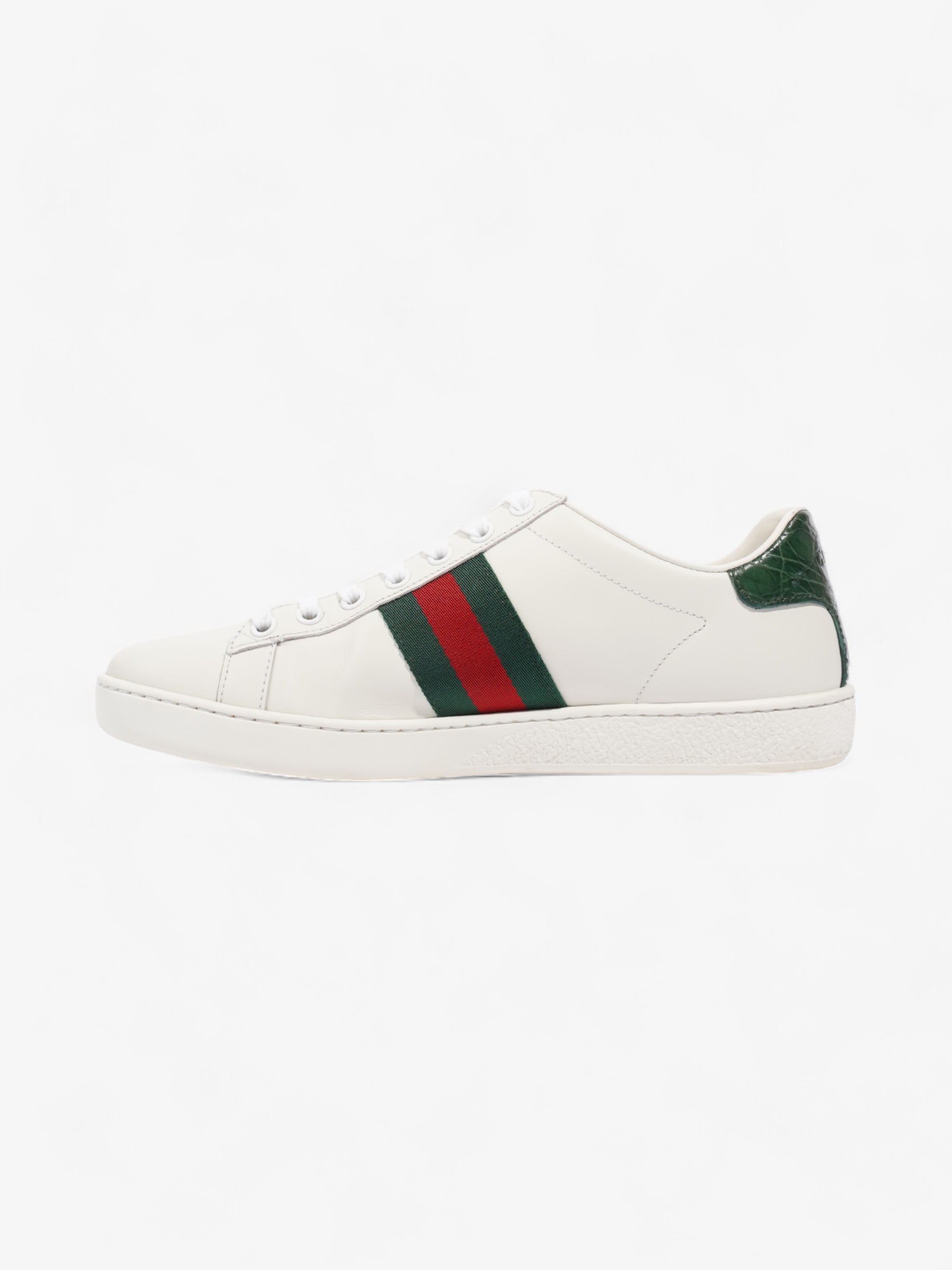 Gucci Ace Sneakers White / Green / Red Leather EU 37 UK 4