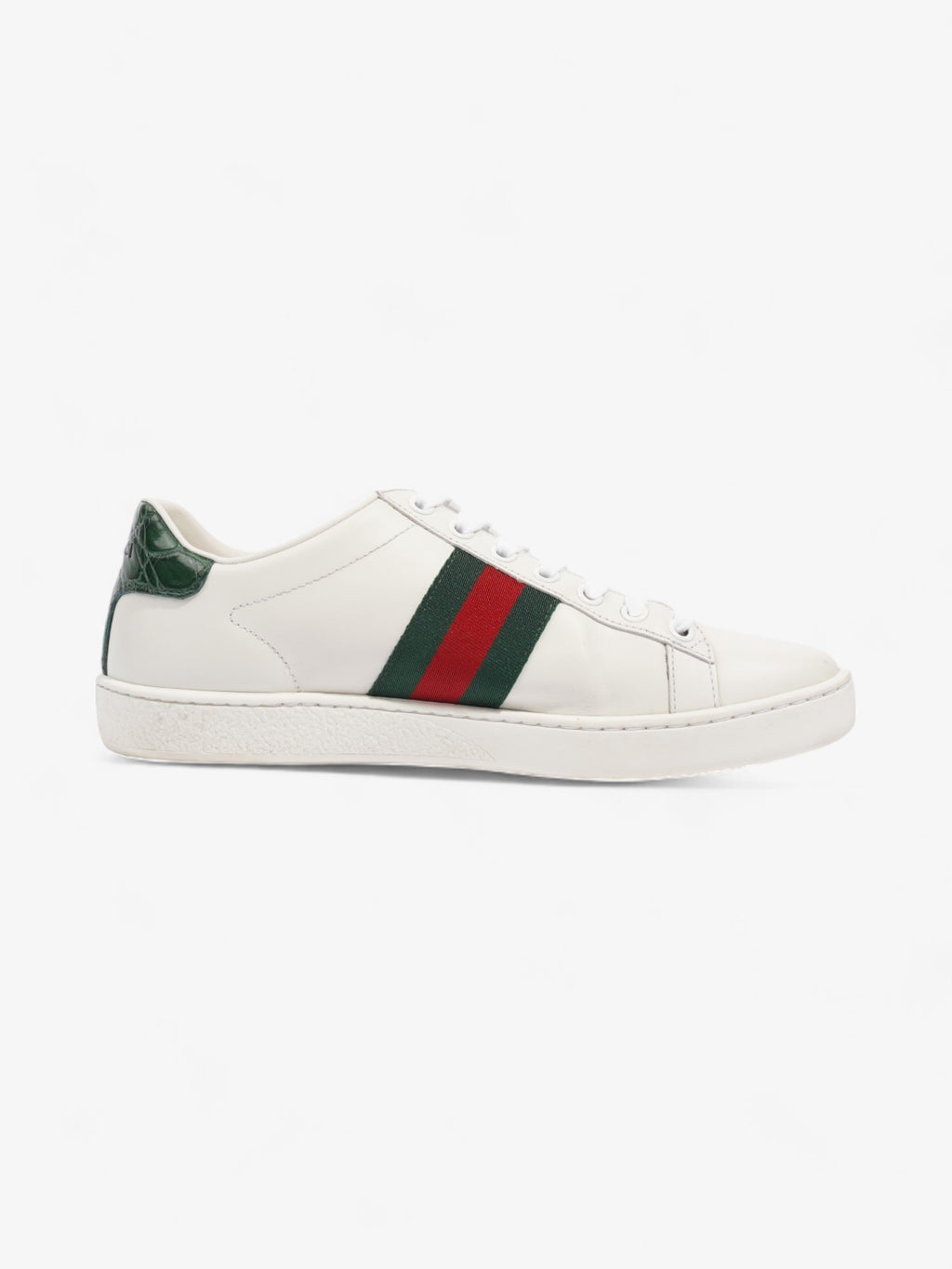 Gucci Ace Sneakers White / Green / Red Leather EU 37 UK 4