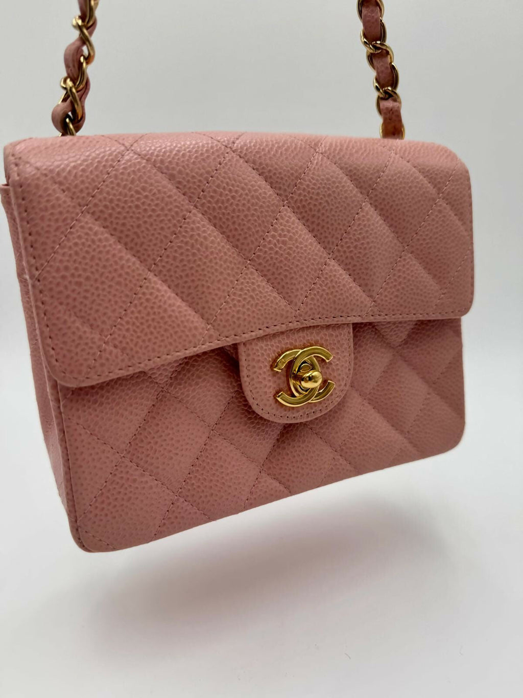 Chanel Vintage Mini Caviar Flap Bag