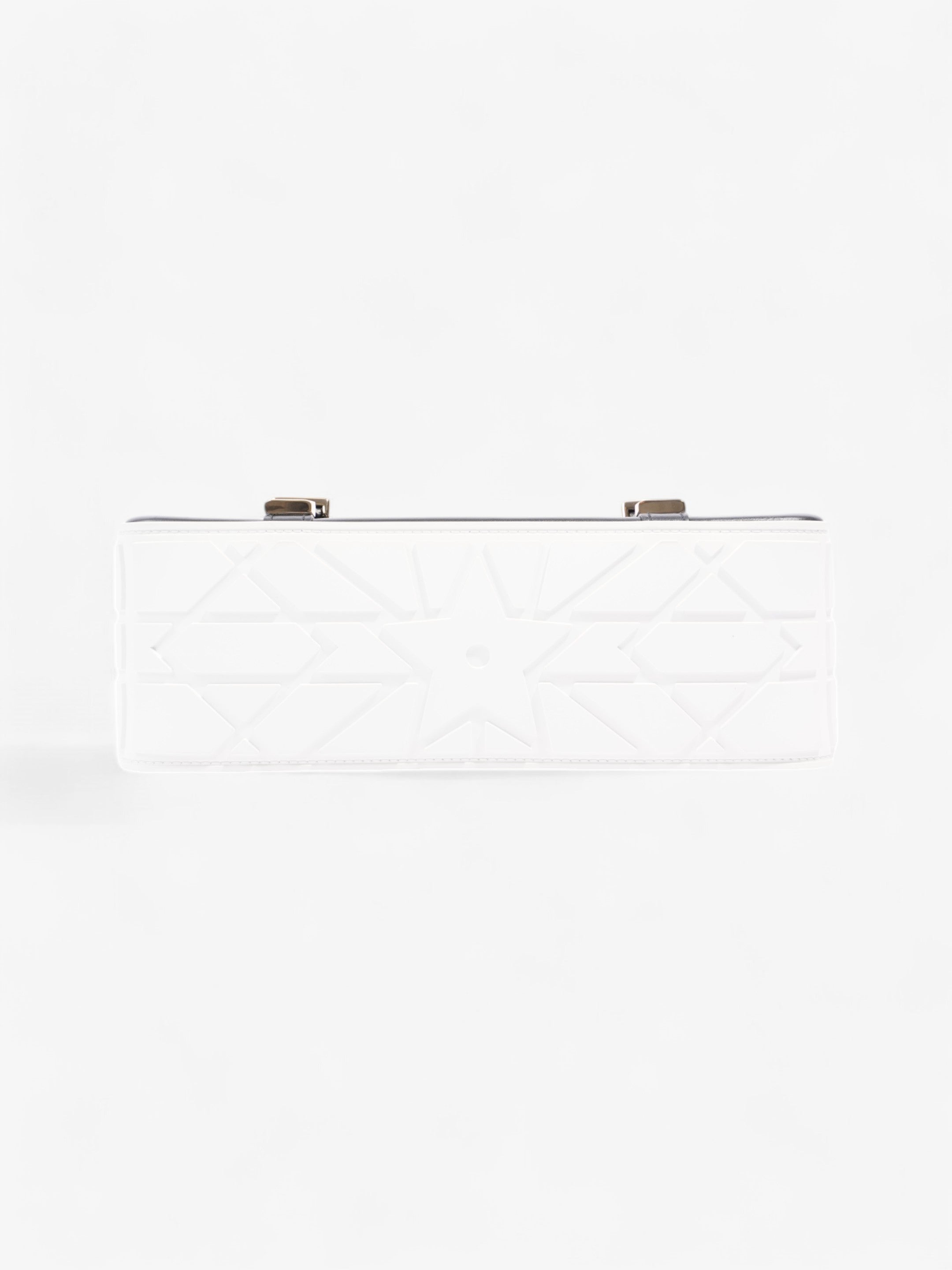 Christian Dior Diorcamp Bag Navy / White Leather Small