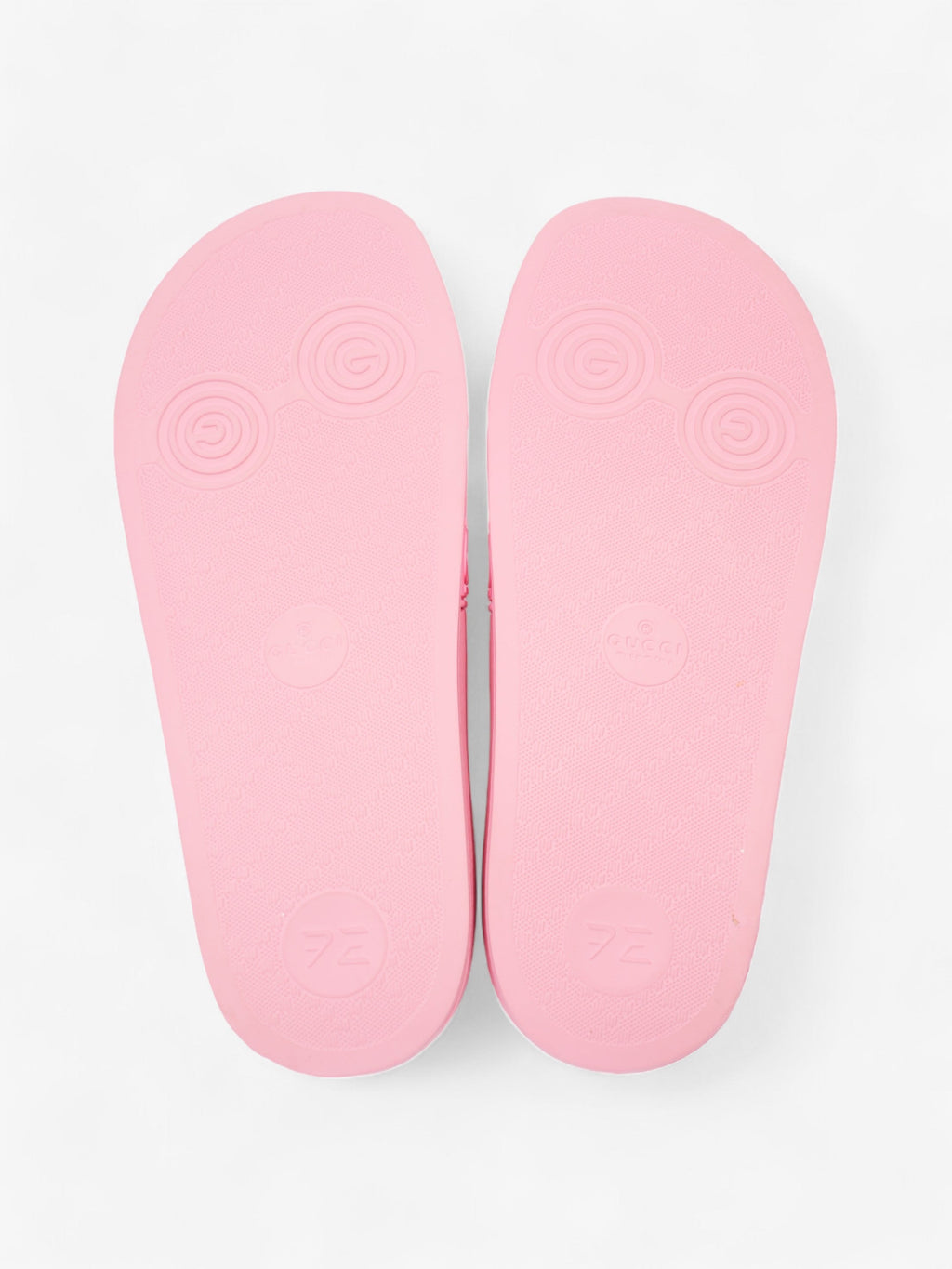 Gucci GG Sliders Pink Rubber EU 38 UK 5
