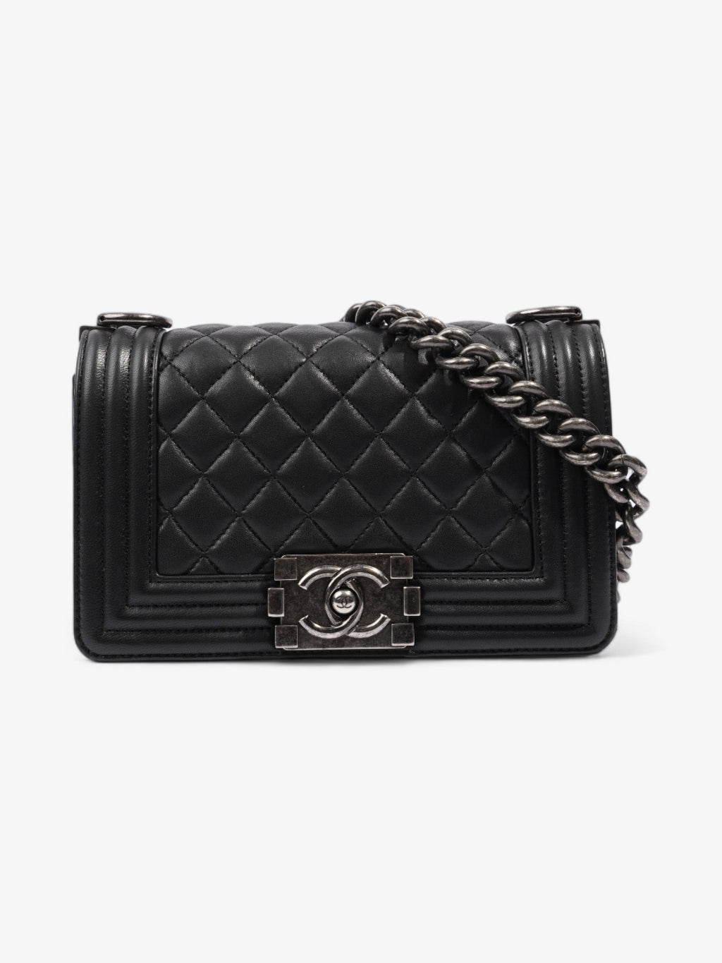 Chanel Boy Bag Black Leather Small