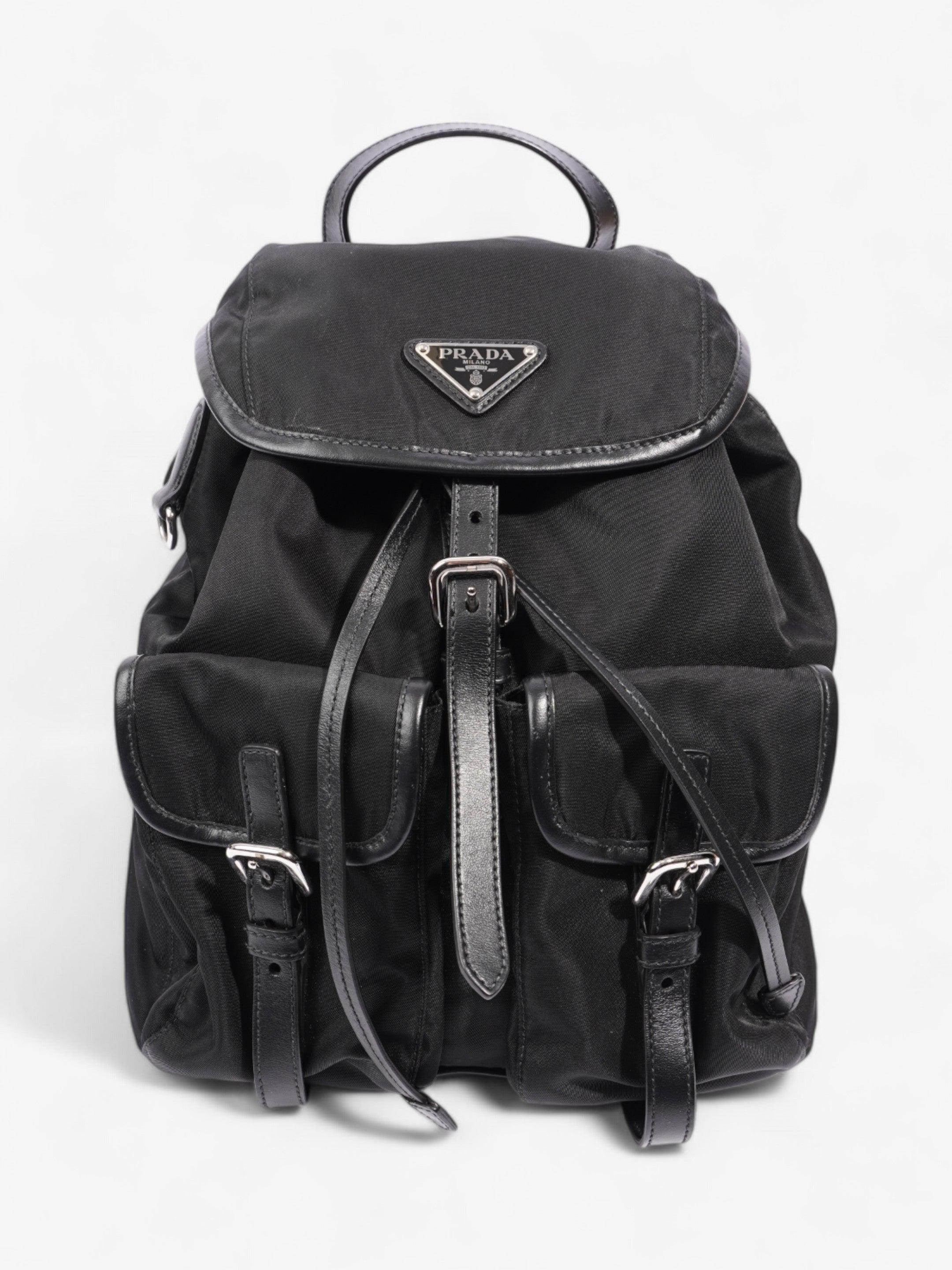 Prada Backpack Black Nylon