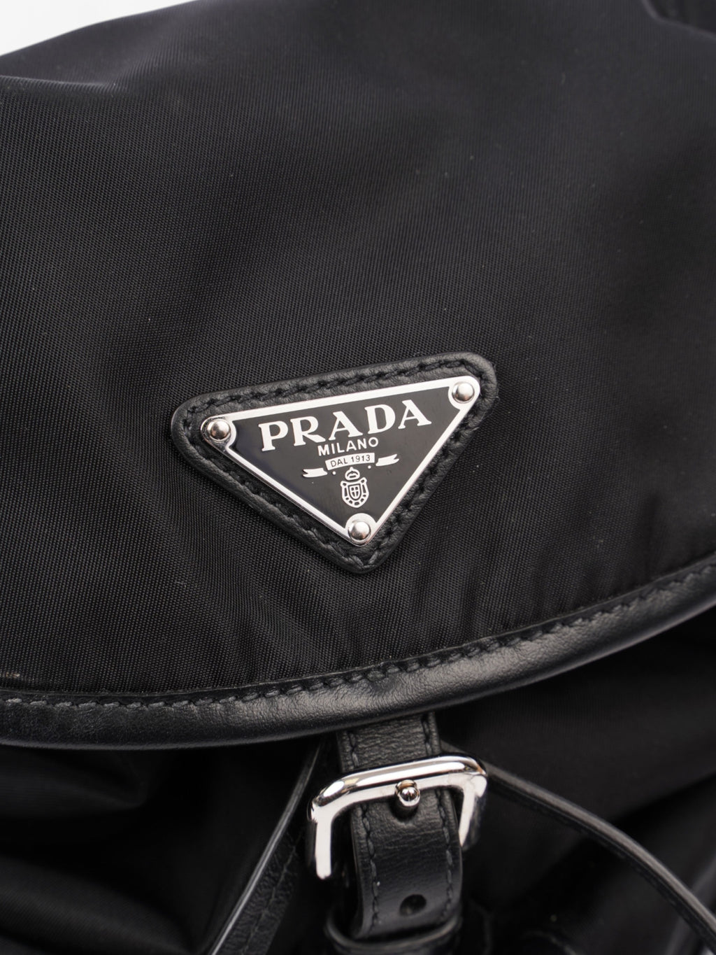 Prada Backpack Black Nylon