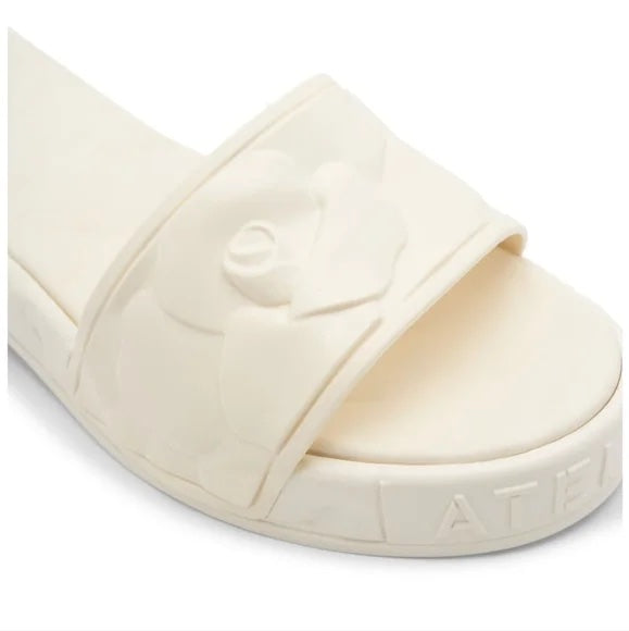 VALENTINO GARAVANI ATELIER SCULPTED PLATFORM POOLSIDE SLIDE MULES