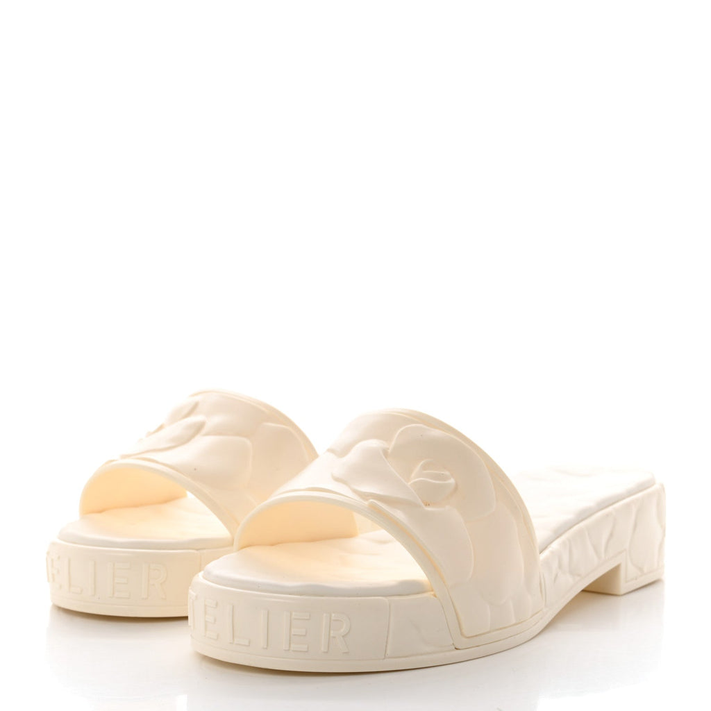 VALENTINO GARAVANI ATELIER SCULPTED PLATFORM POOLSIDE SLIDE MULES