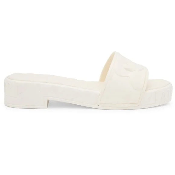 VALENTINO GARAVANI ATELIER SCULPTED PLATFORM POOLSIDE SLIDE MULES