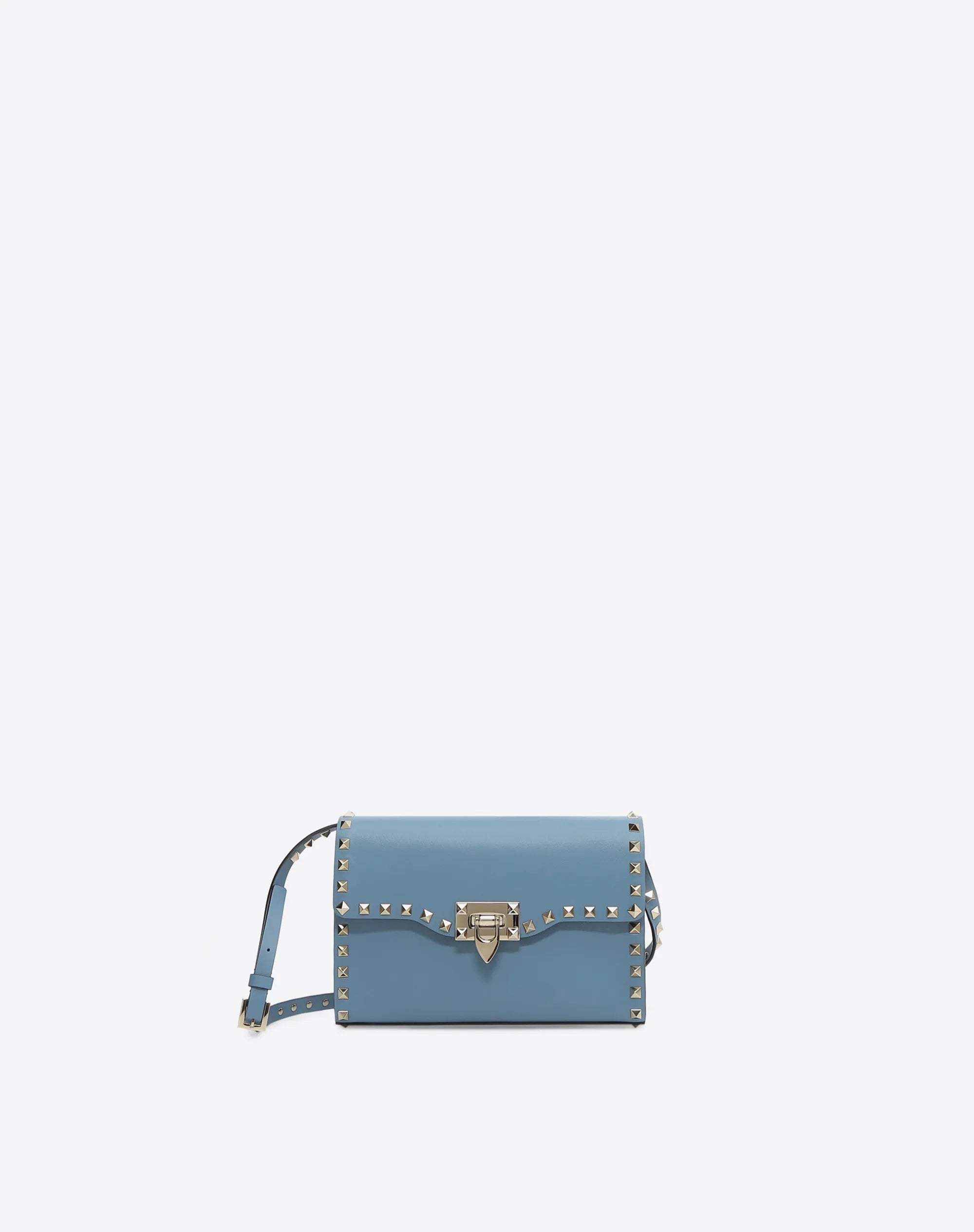 VALENTINO GARAVANI SMALL ROCKSTUD CALFSKIN CROSSBODY BAG