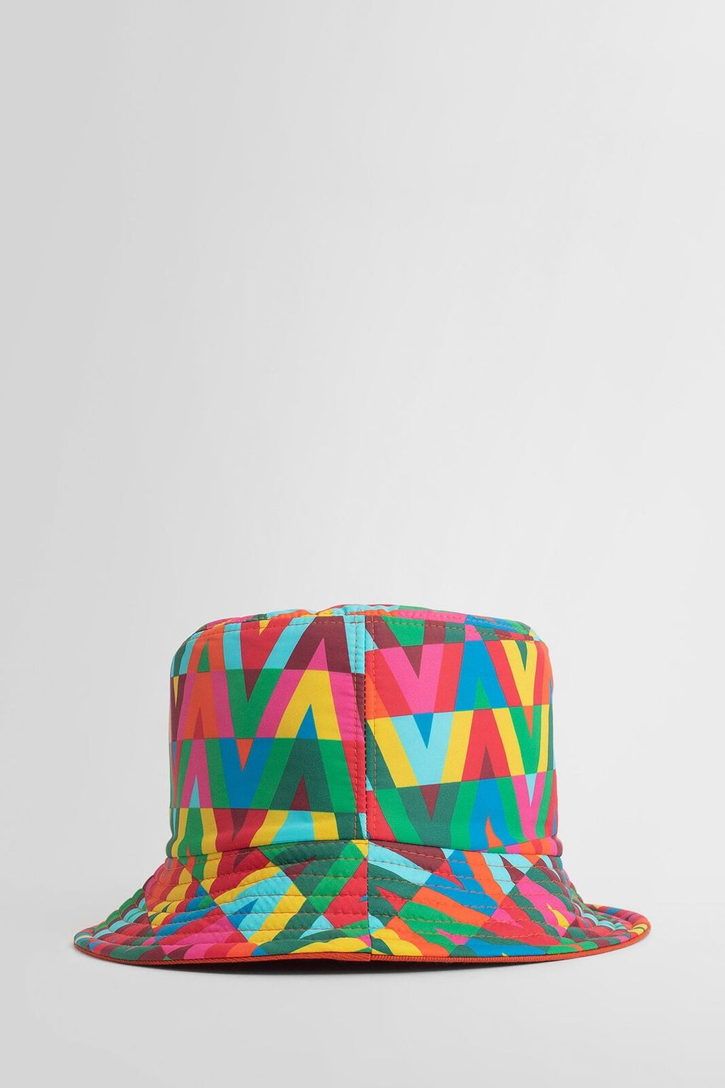 VALENTINO GARAVANI REVERSIBLE MULTICOLOR OPTICAL BUCKET HAT