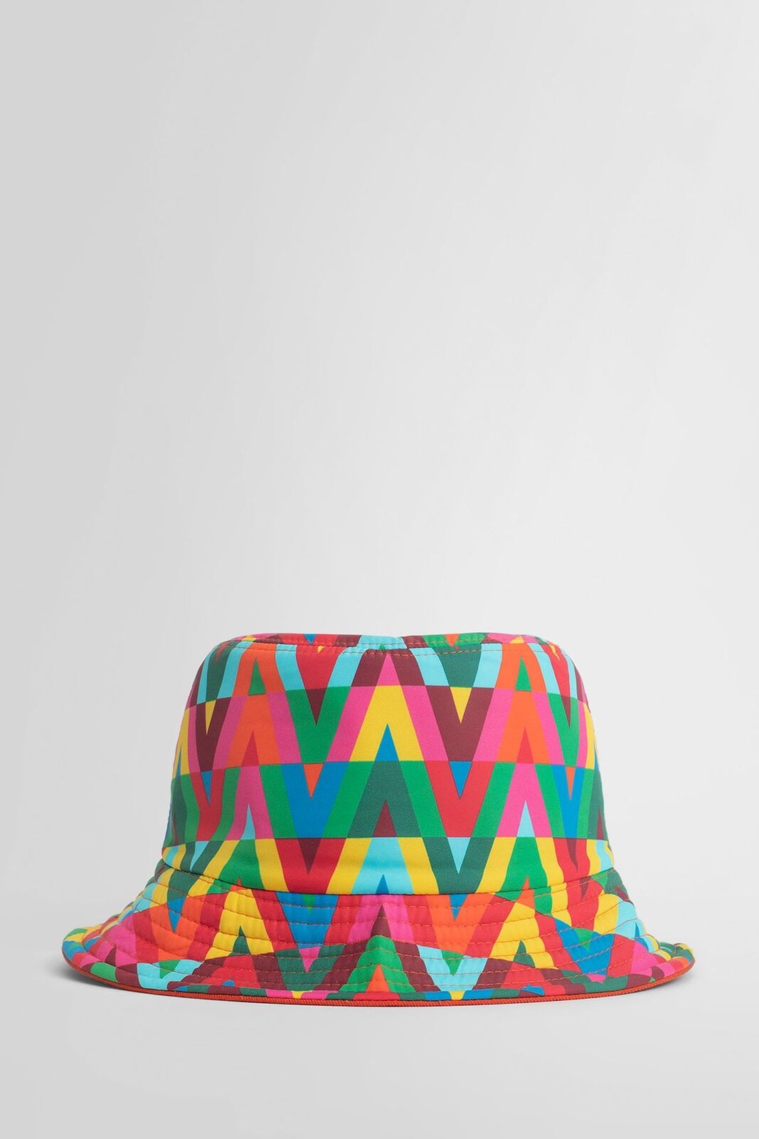 VALENTINO GARAVANI REVERSIBLE MULTICOLOR OPTICAL BUCKET HAT