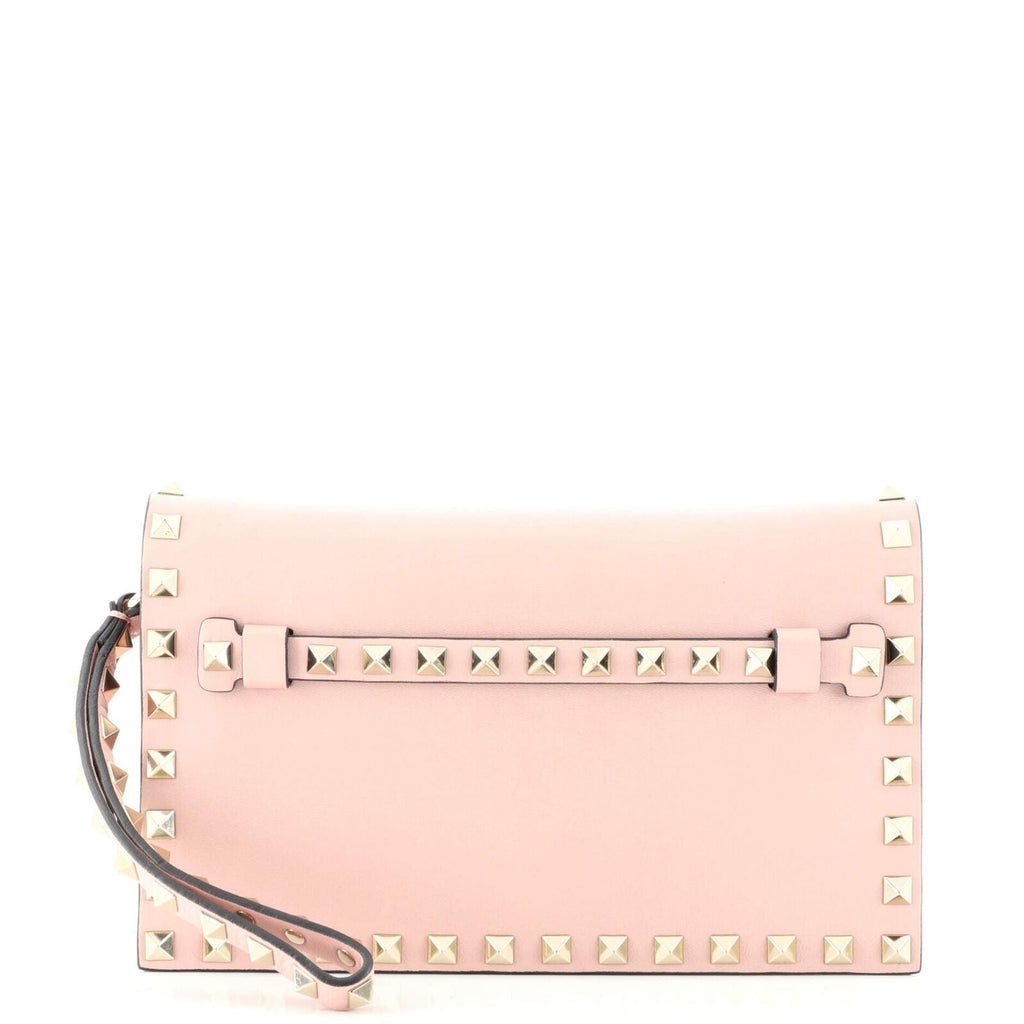 VALENTINO ROCKSTUD FLAP CLUTCH