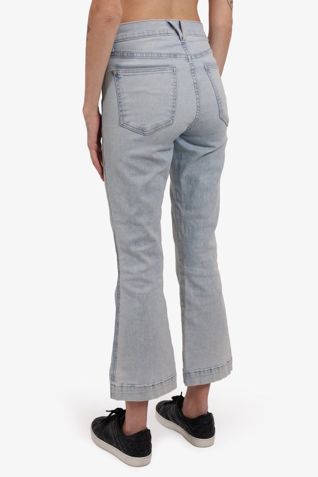 Veronica Beard Light Blue Denim Wide Leg Jeans Size 28