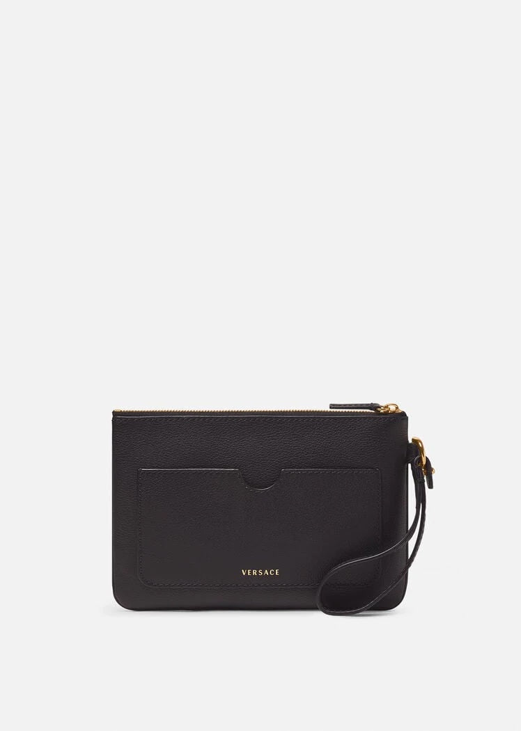 VERSACE LA MEDUSA POUCH WRISTLET