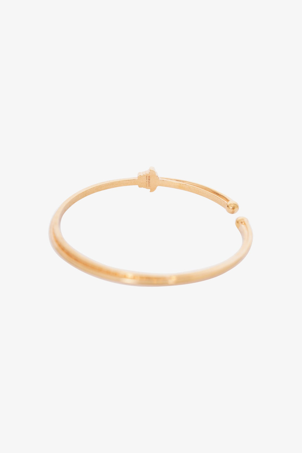 Versace Gold Tone Bangle Arm Cuff Set