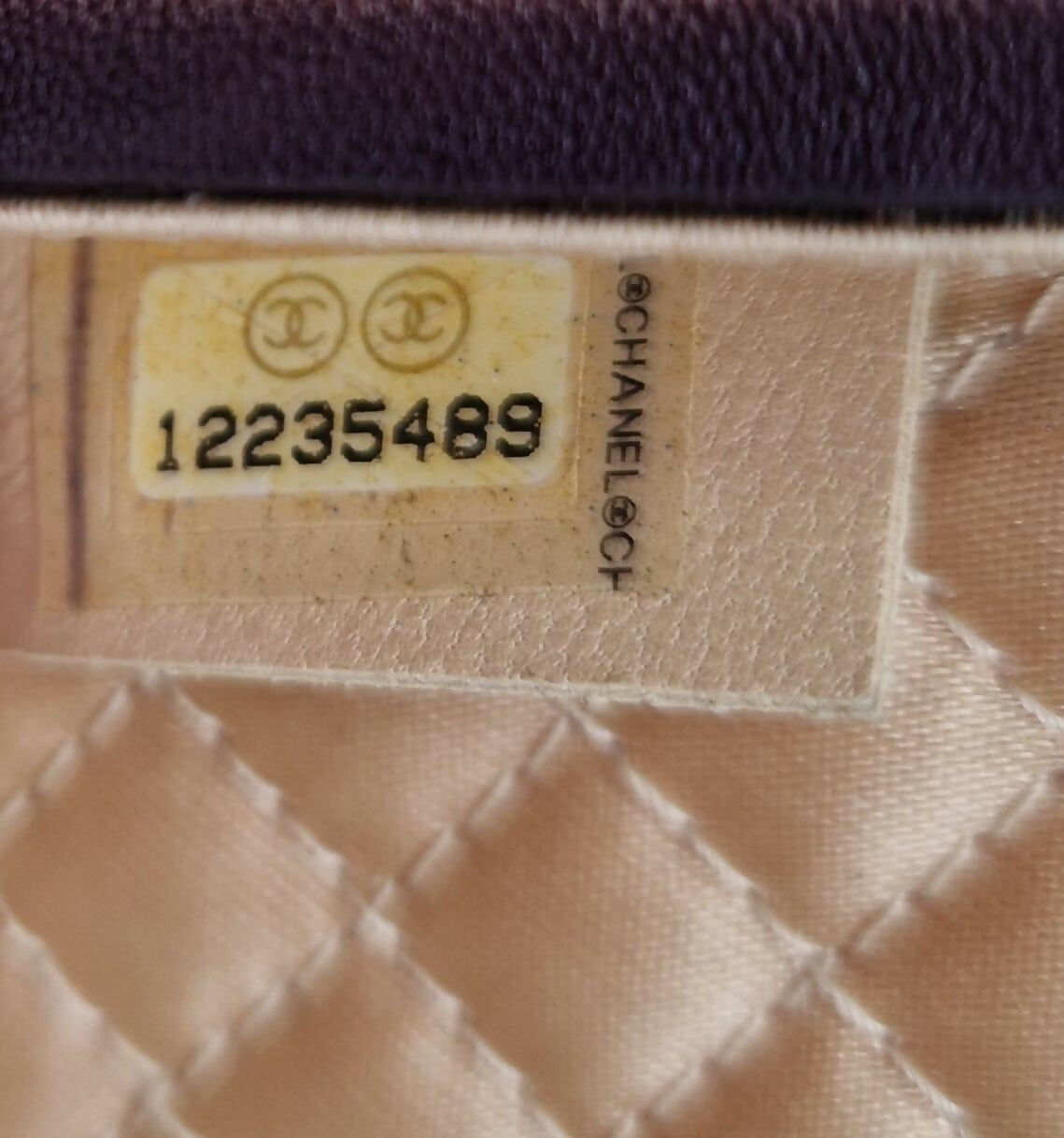Chanel Vintage 2008 Micro Paris-London Clutch bag