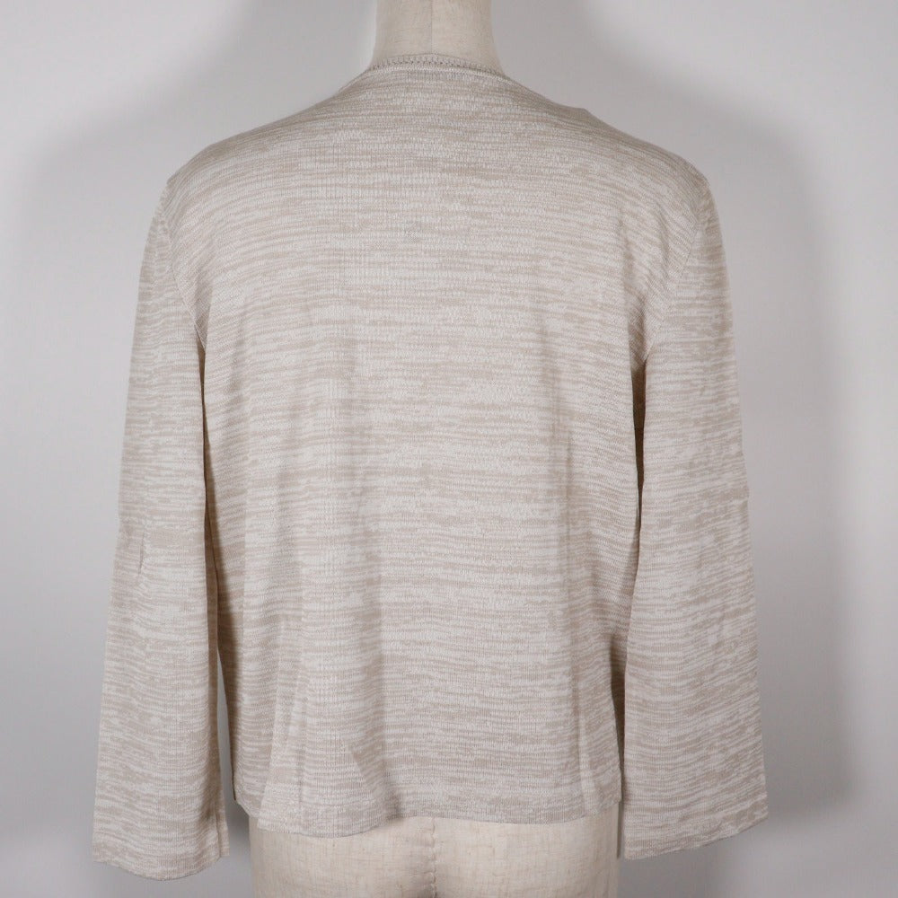 Chanel Logo Plate Cotton igan P12872V00569