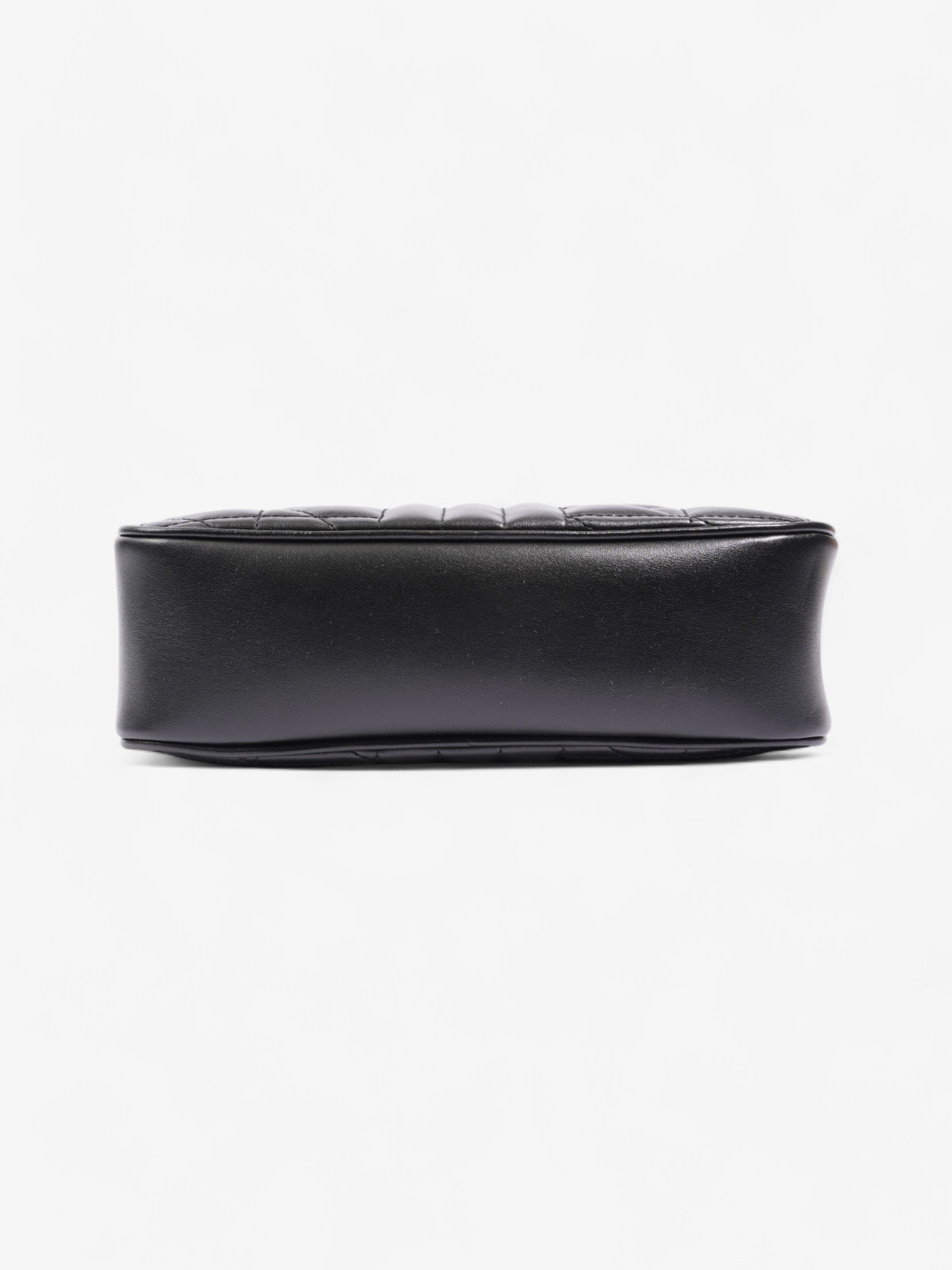 Gucci GG Marmont Chain Black Calfskin Leather Small