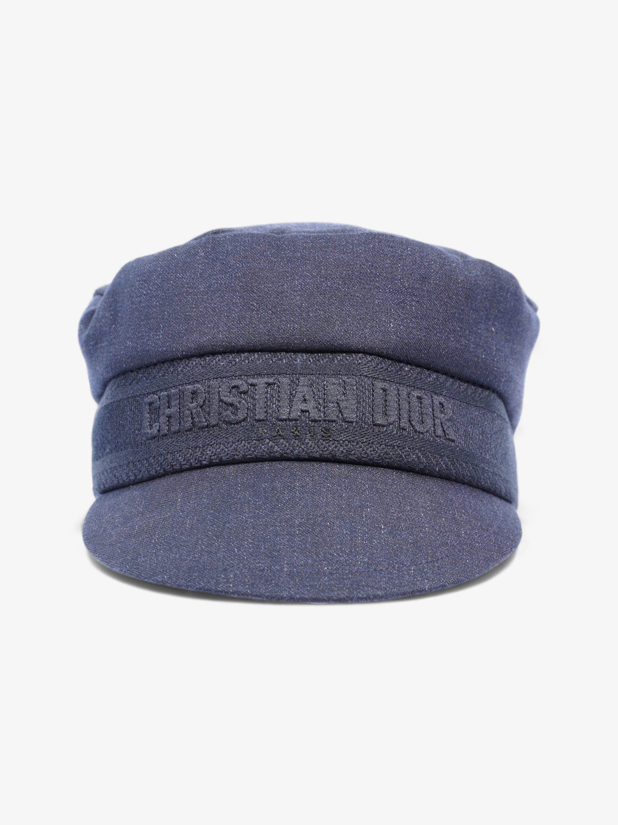 Christian Dior DiorTravel Cap  Navy Blue Cotton 58