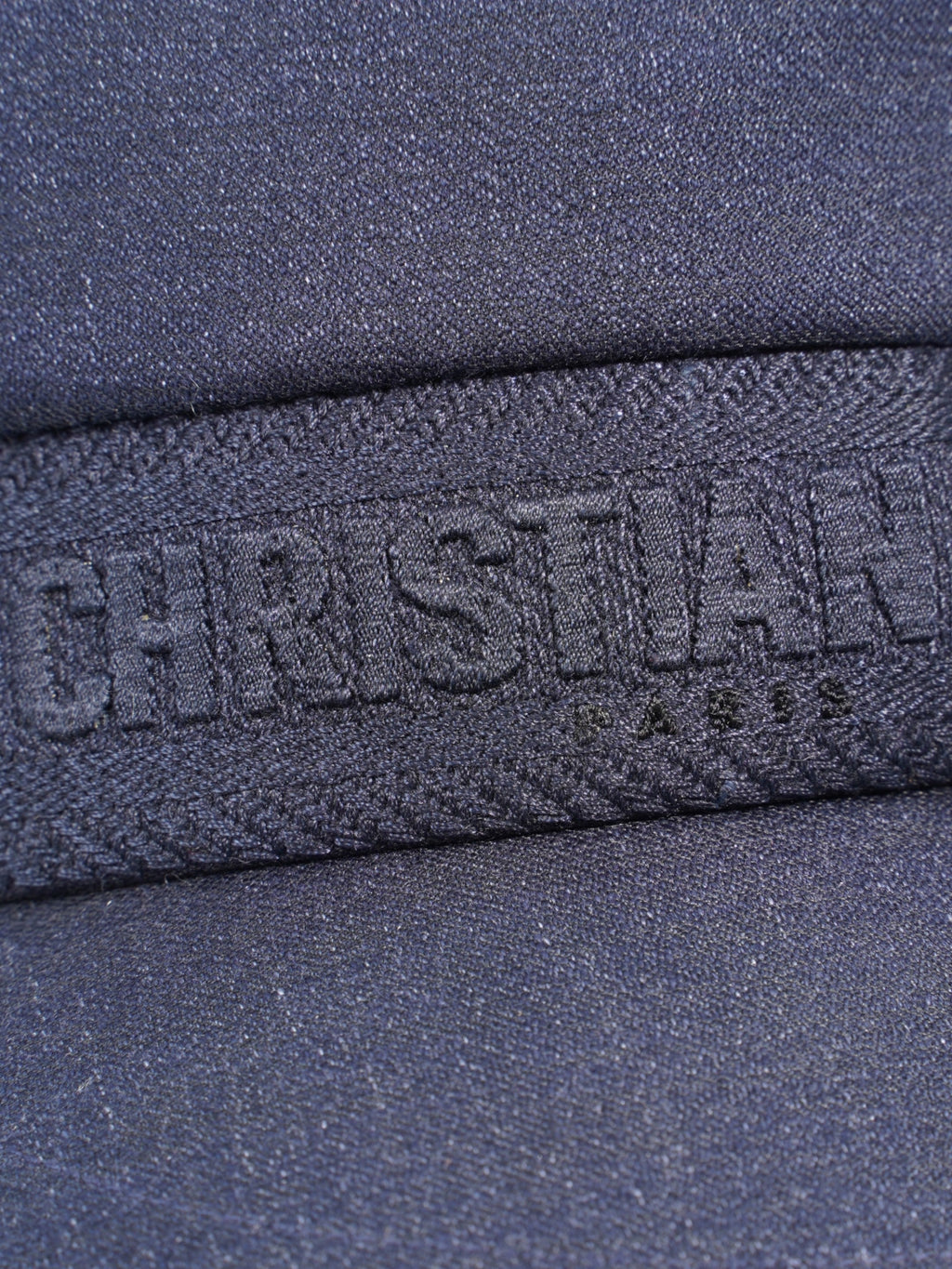 Christian Dior DiorTravel Cap  Navy Blue Cotton 58