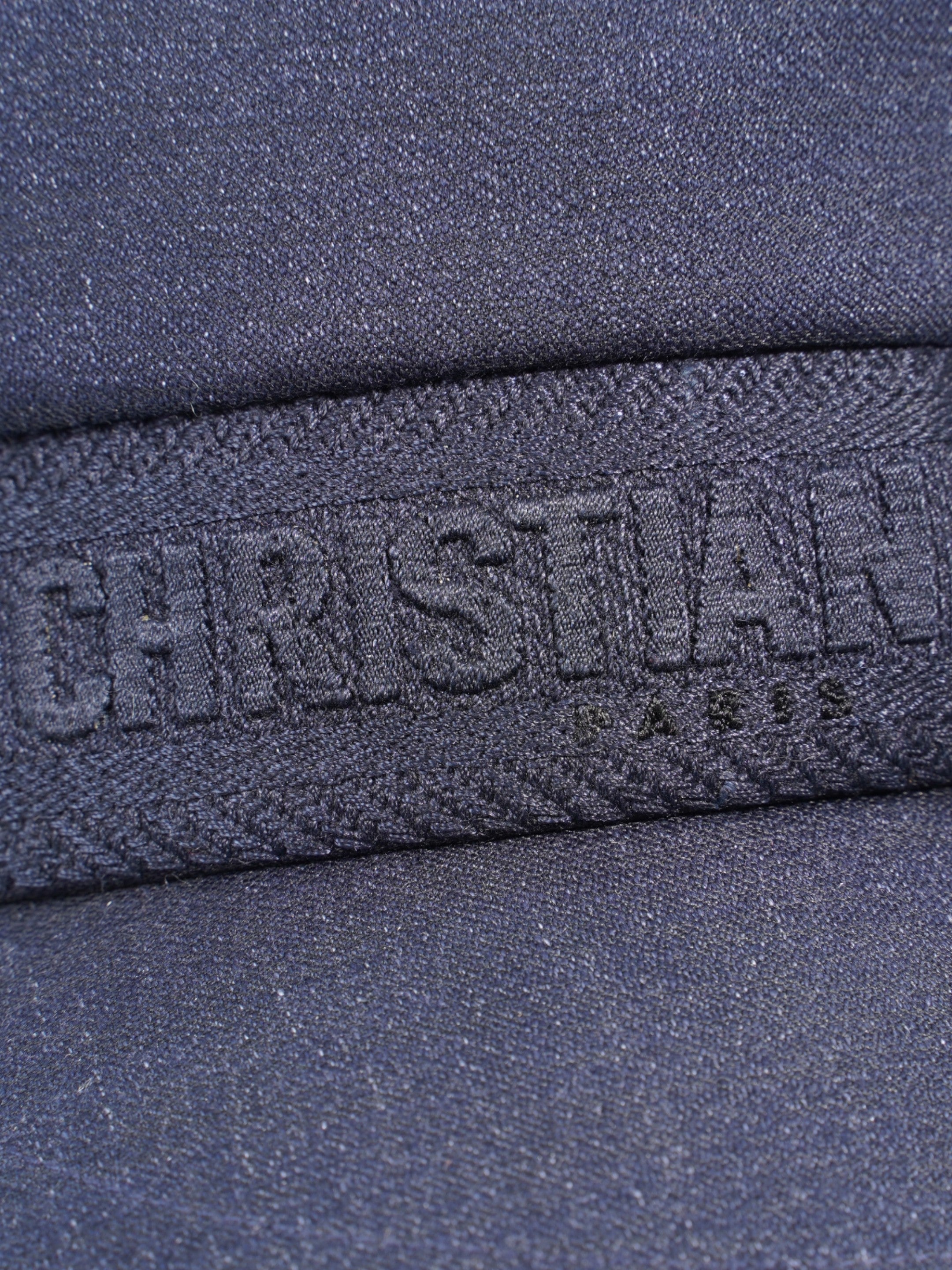 Christian Dior DiorTravel Cap  Navy Blue Cotton 58