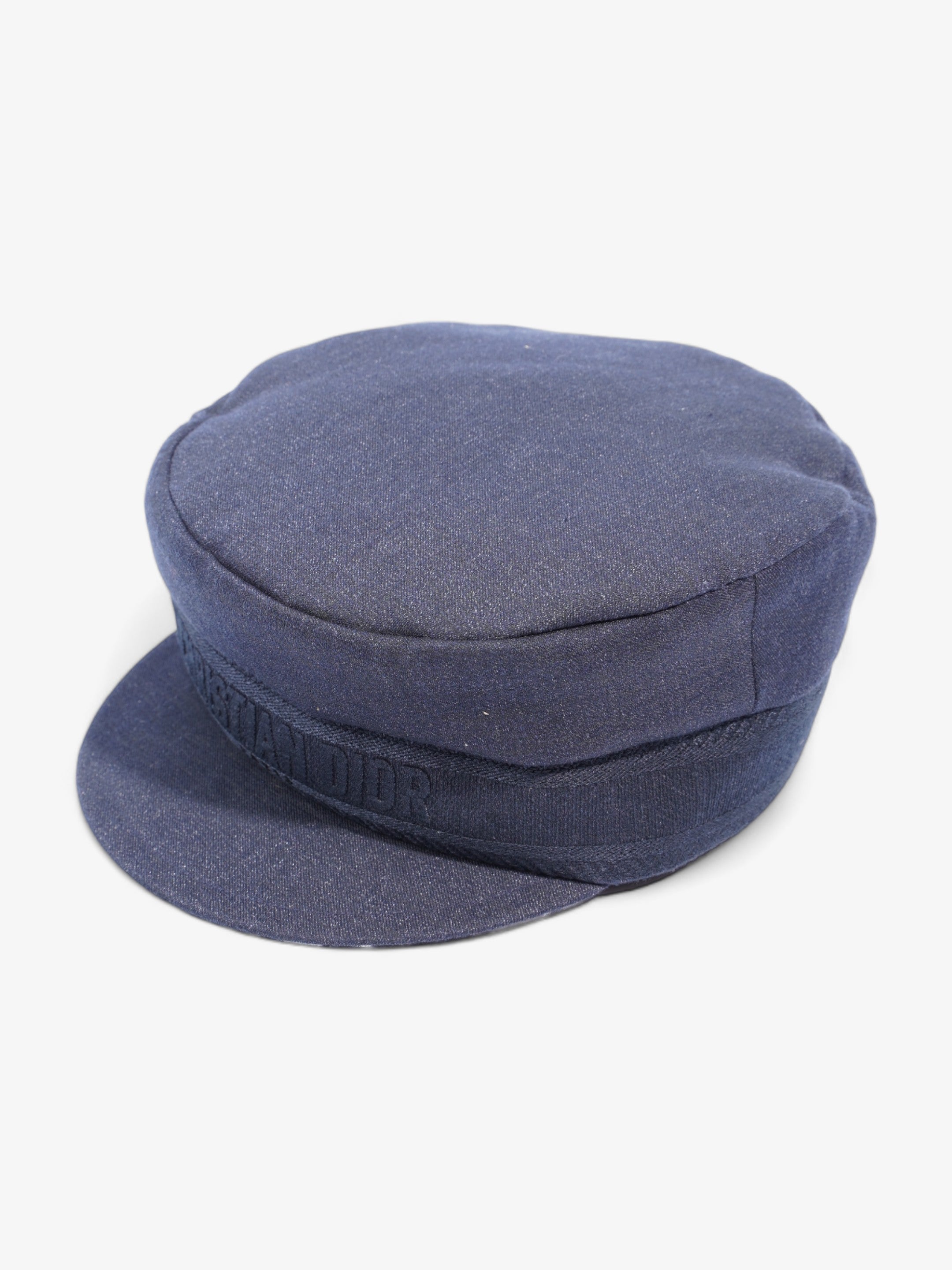 Christian Dior DiorTravel Cap  Navy Blue Cotton 58