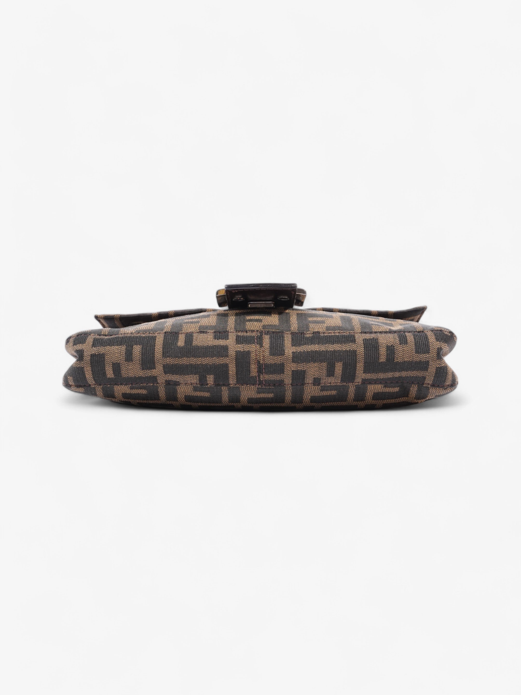 Fendi Zucca Baguette Tobacco / Dark Brown Cotton