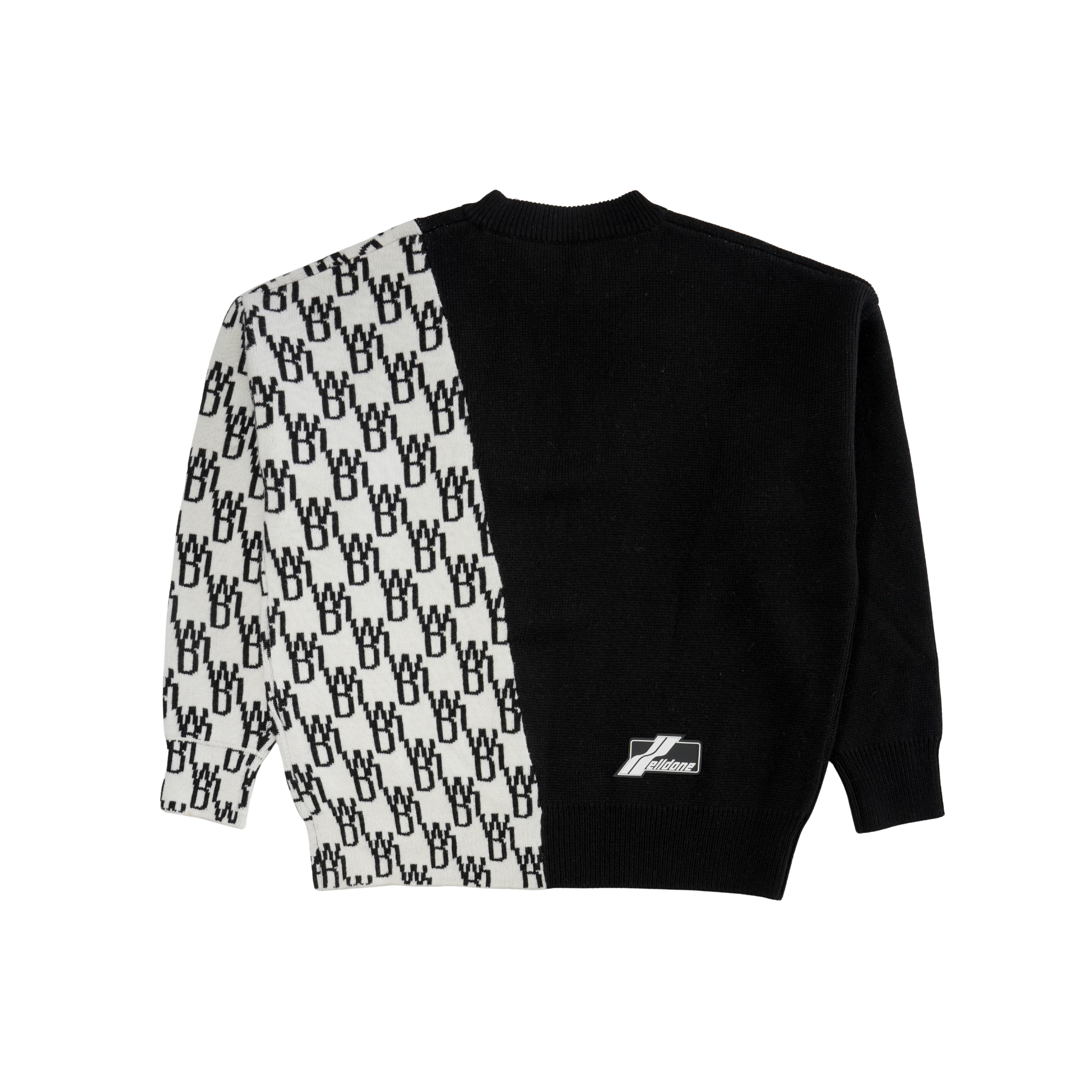 We11done 'Graphic Mix' Sweater - Men's S