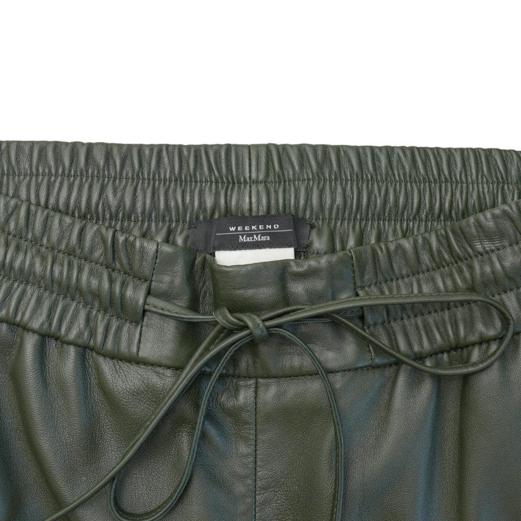 Weekend Max Mara Leather Pants - Women's 10