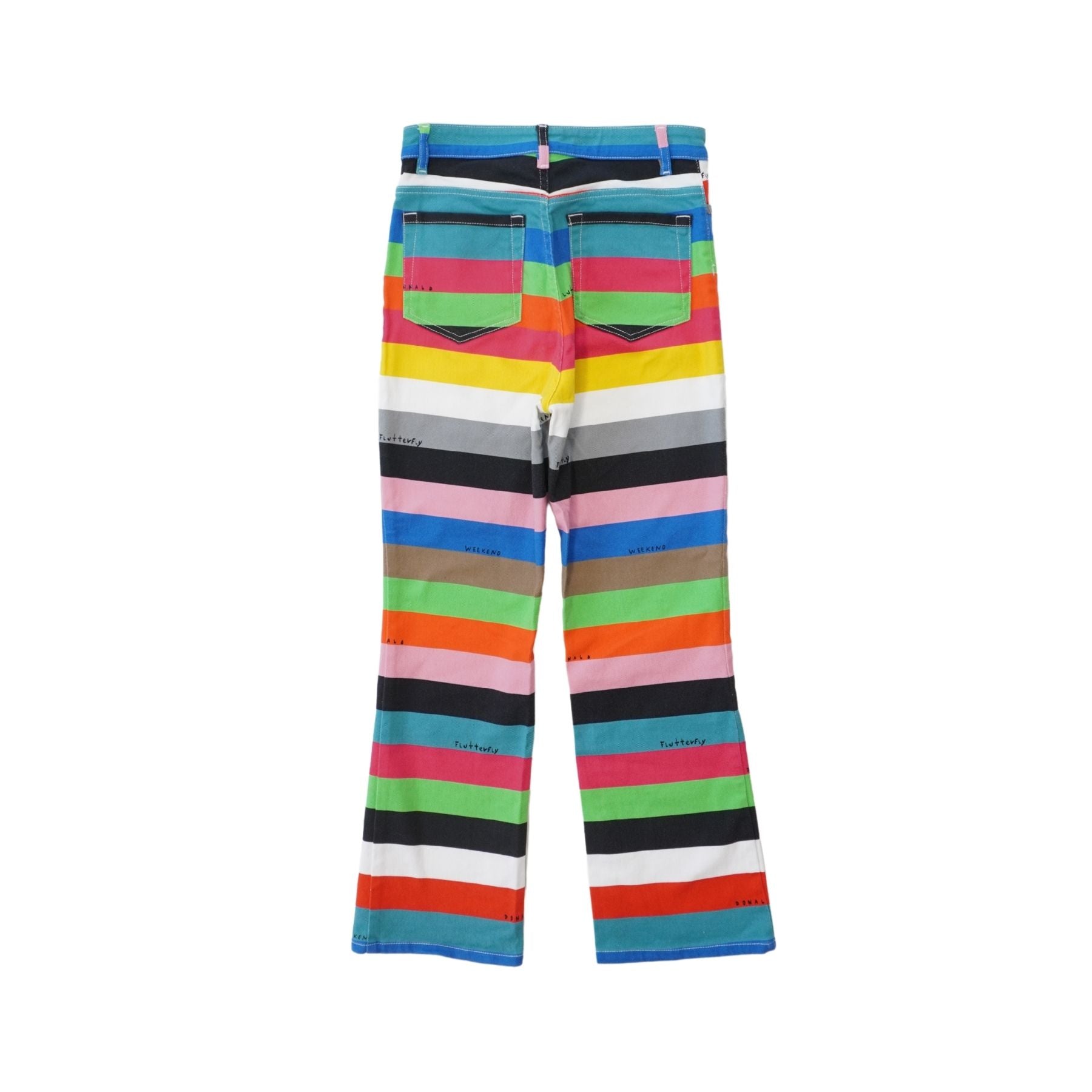 Weekend Max Mara 'Rainbow Stripe' Pants - Women's 4
