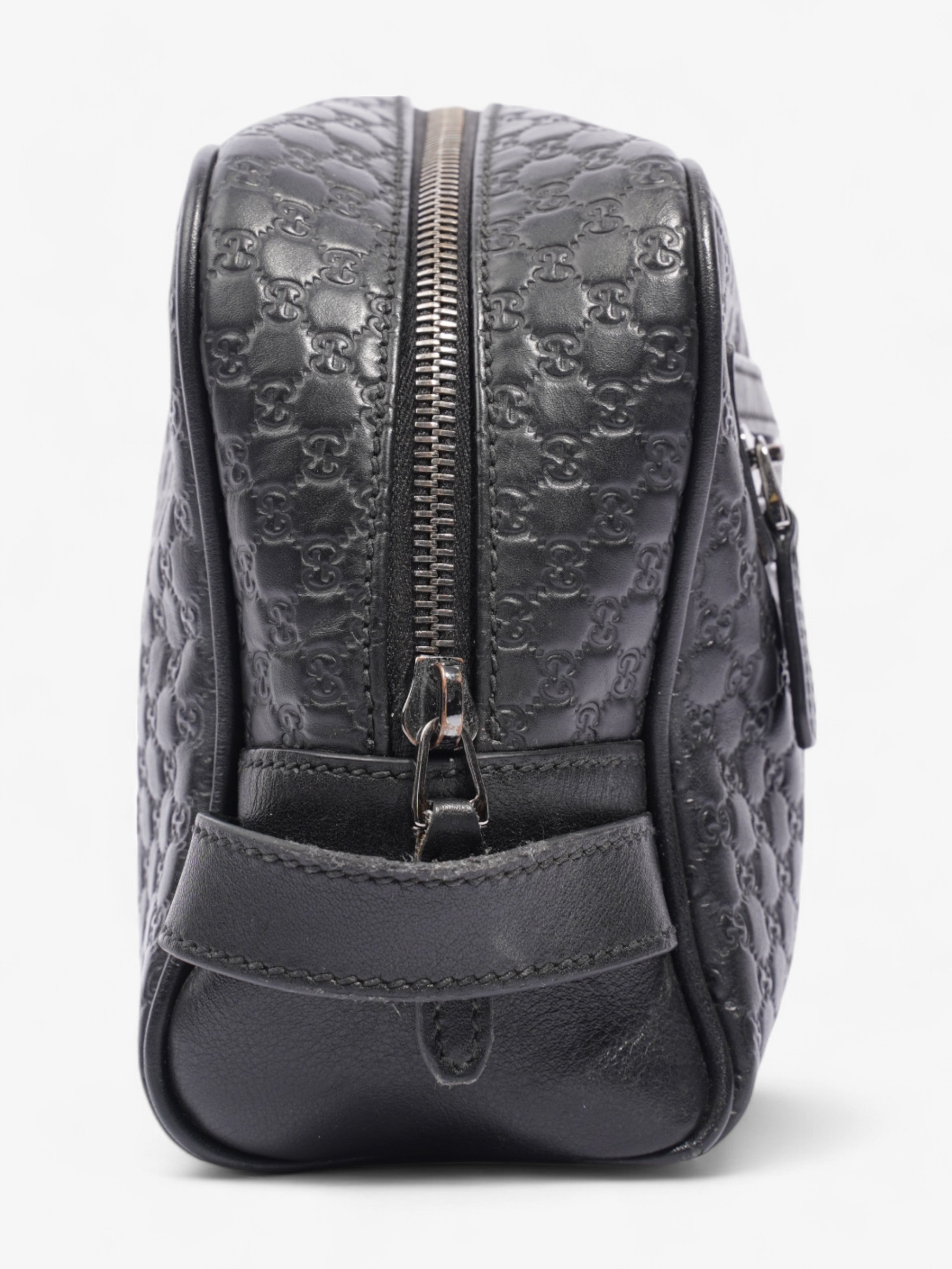 Gucci Washbag Black Leather