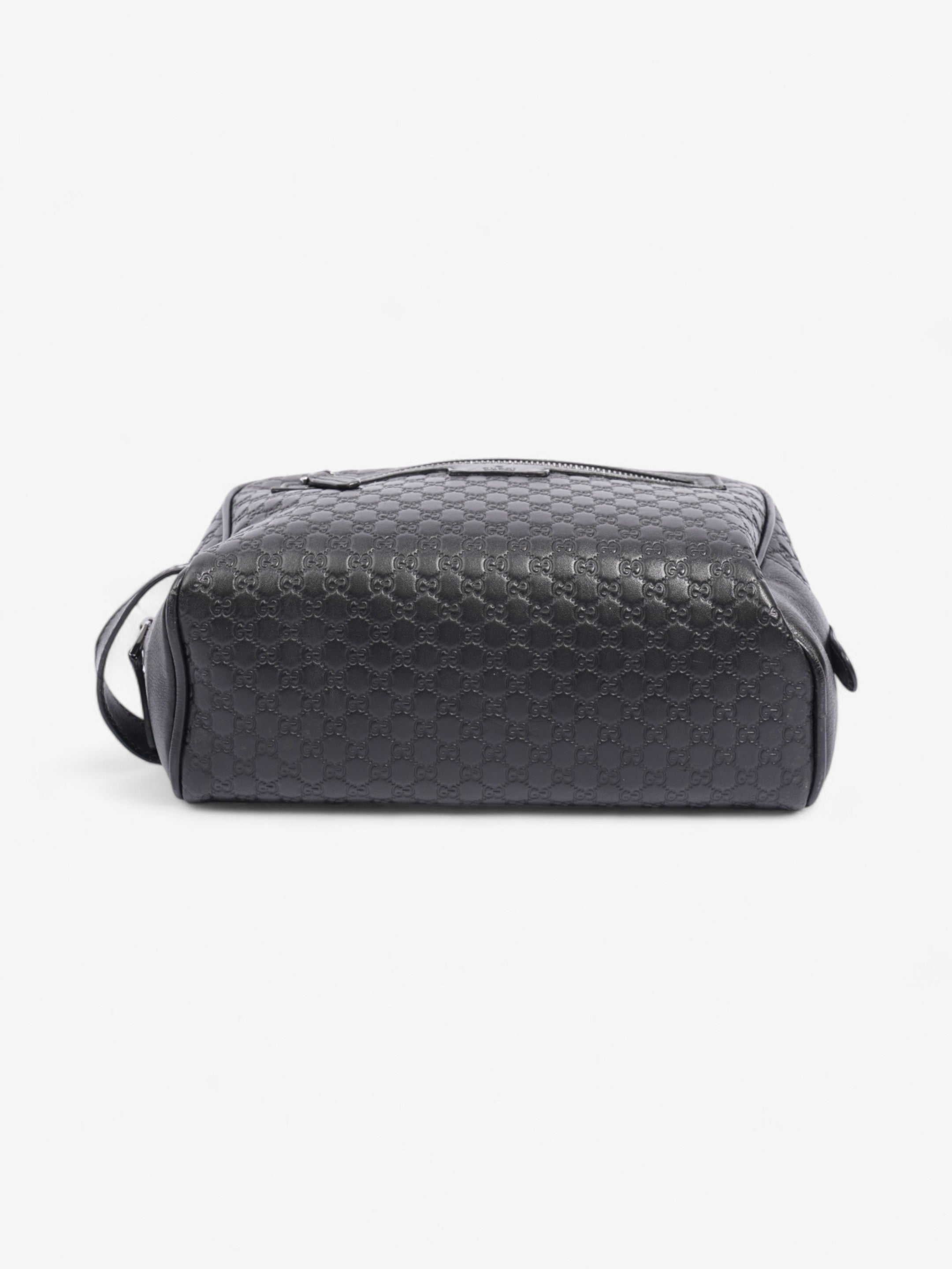 Gucci Washbag Black Leather