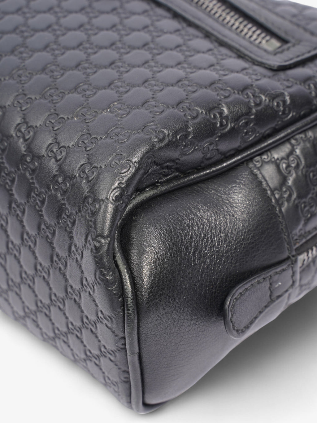 Gucci Washbag Black Leather