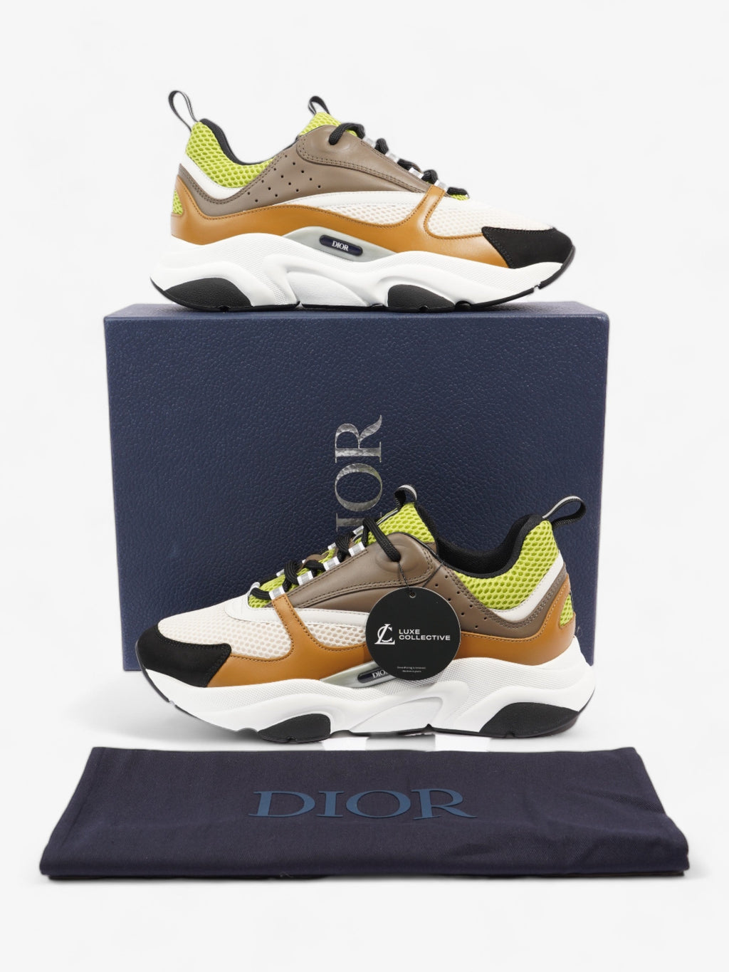 Christian Dior B22 Brown / Khaki Mesh EU 43 UK 9