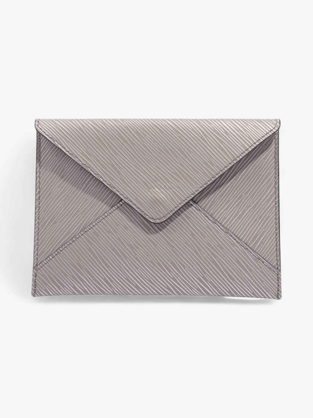 Louis Vuitton Louis Vuitton Epi Leather Invitation Envelope Clutch Grey Epi Leather