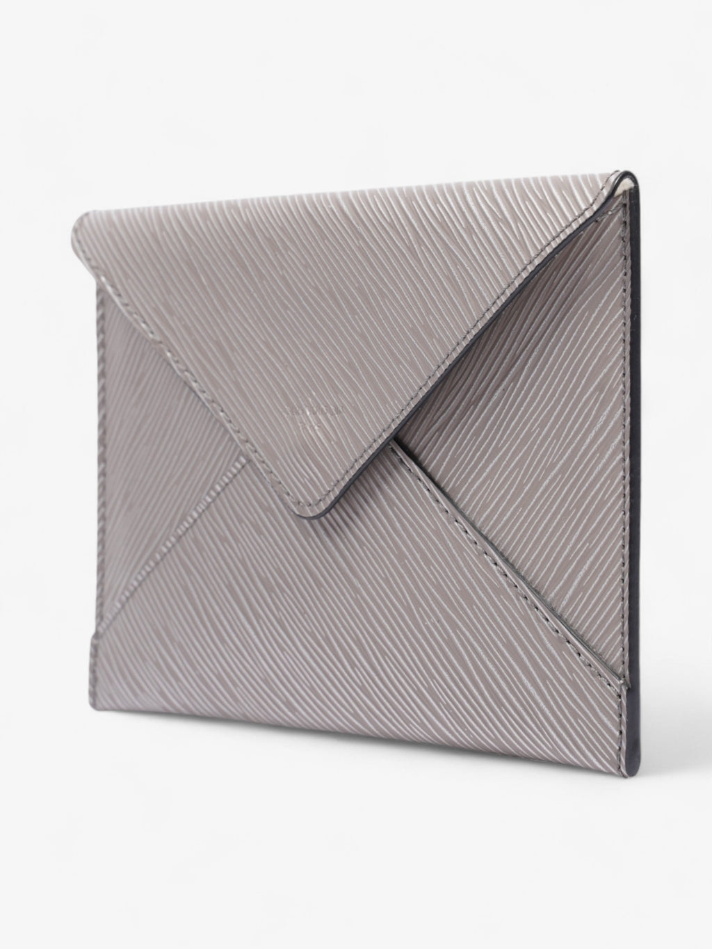 Louis Vuitton Louis Vuitton Epi Leather Invitation Envelope Clutch Grey Epi Leather