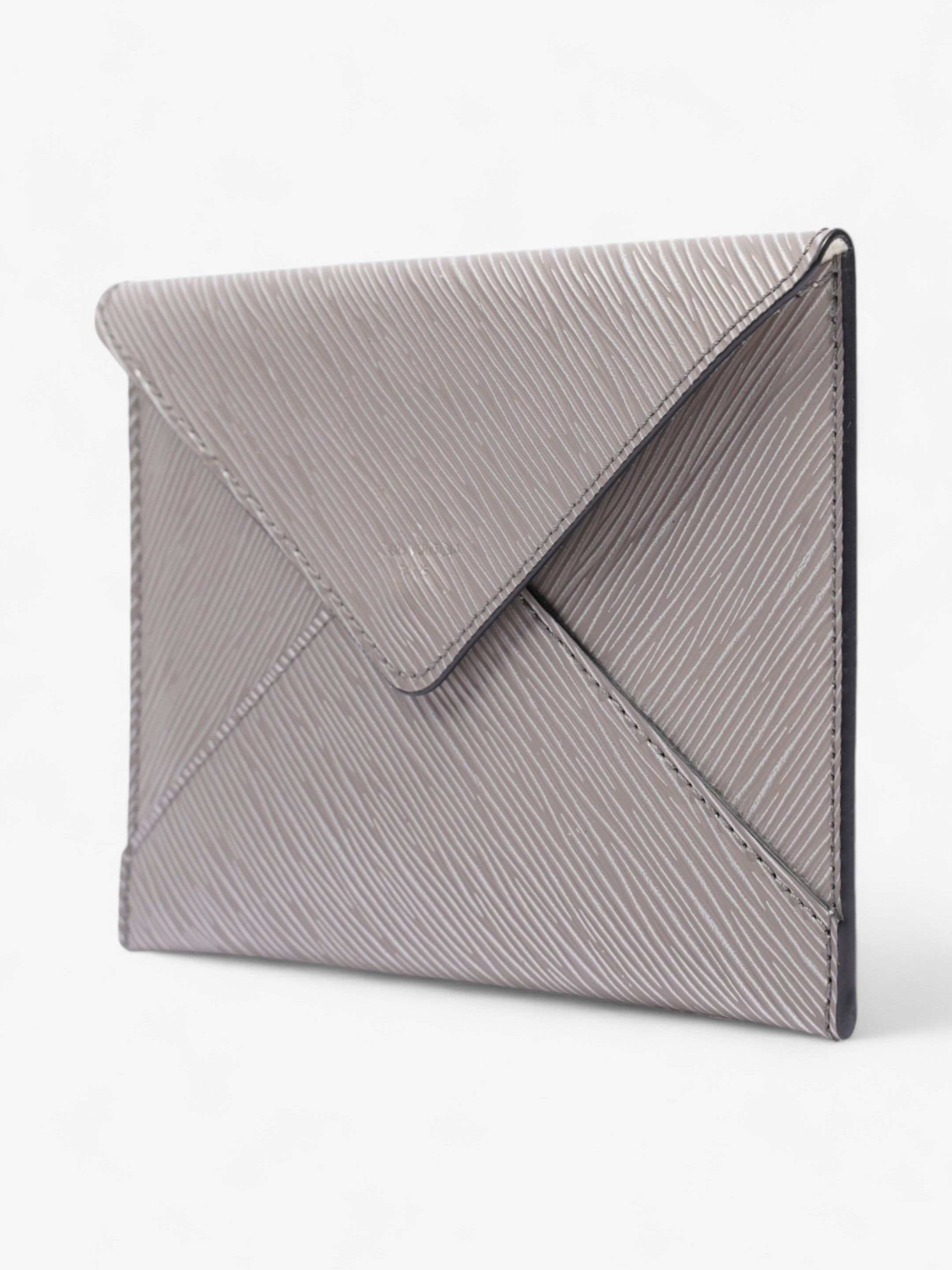 Louis Vuitton Louis Vuitton Epi Leather Invitation Envelope Clutch Grey Epi Leather