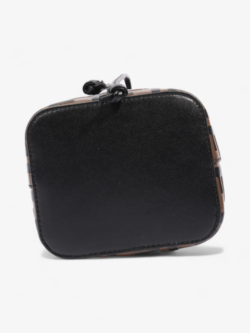 Fendi Mon Tresor Brown  / Black Calfskin Leather Mini