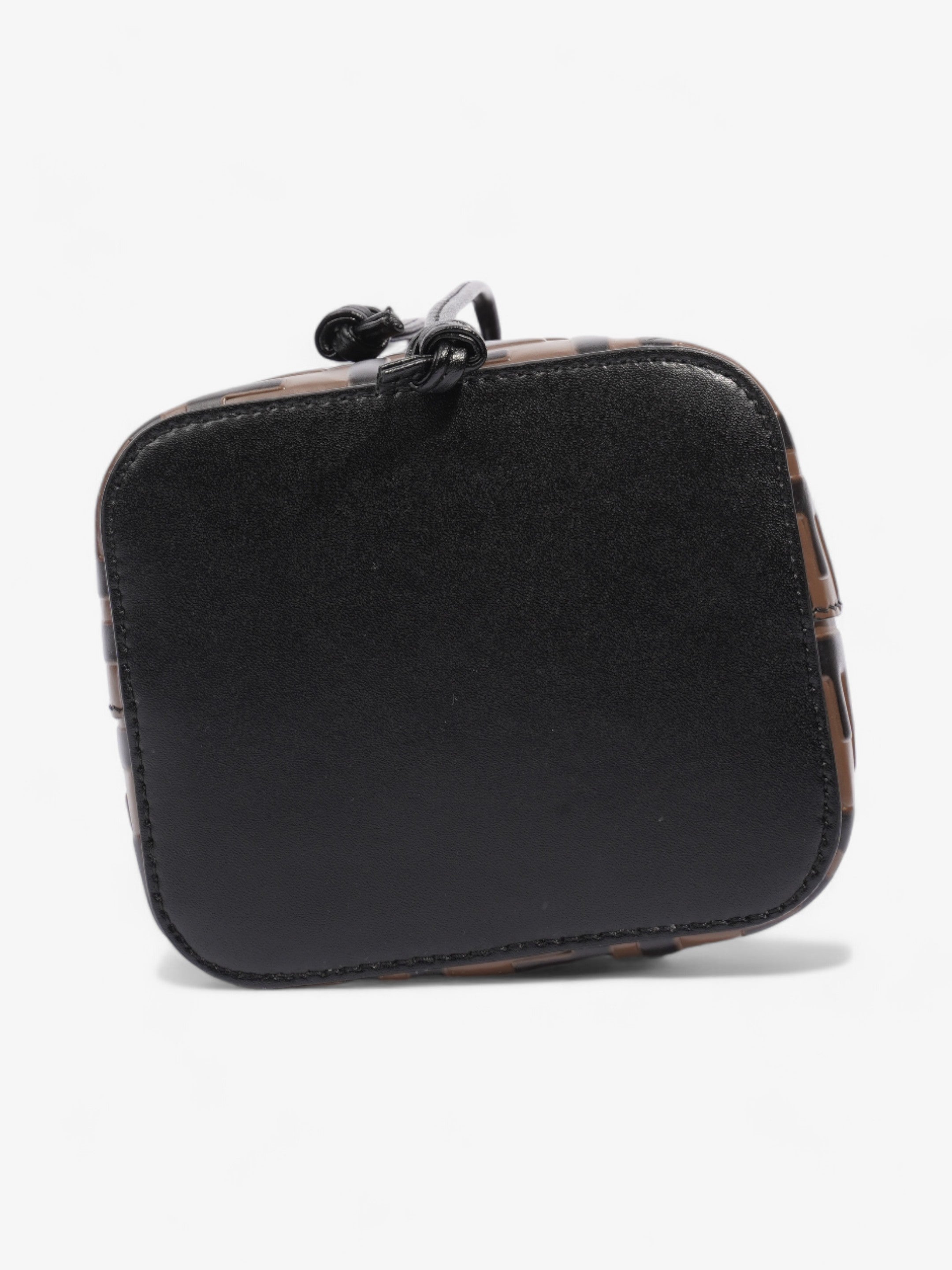 Fendi Mon Tresor Brown  / Black Calfskin Leather Mini