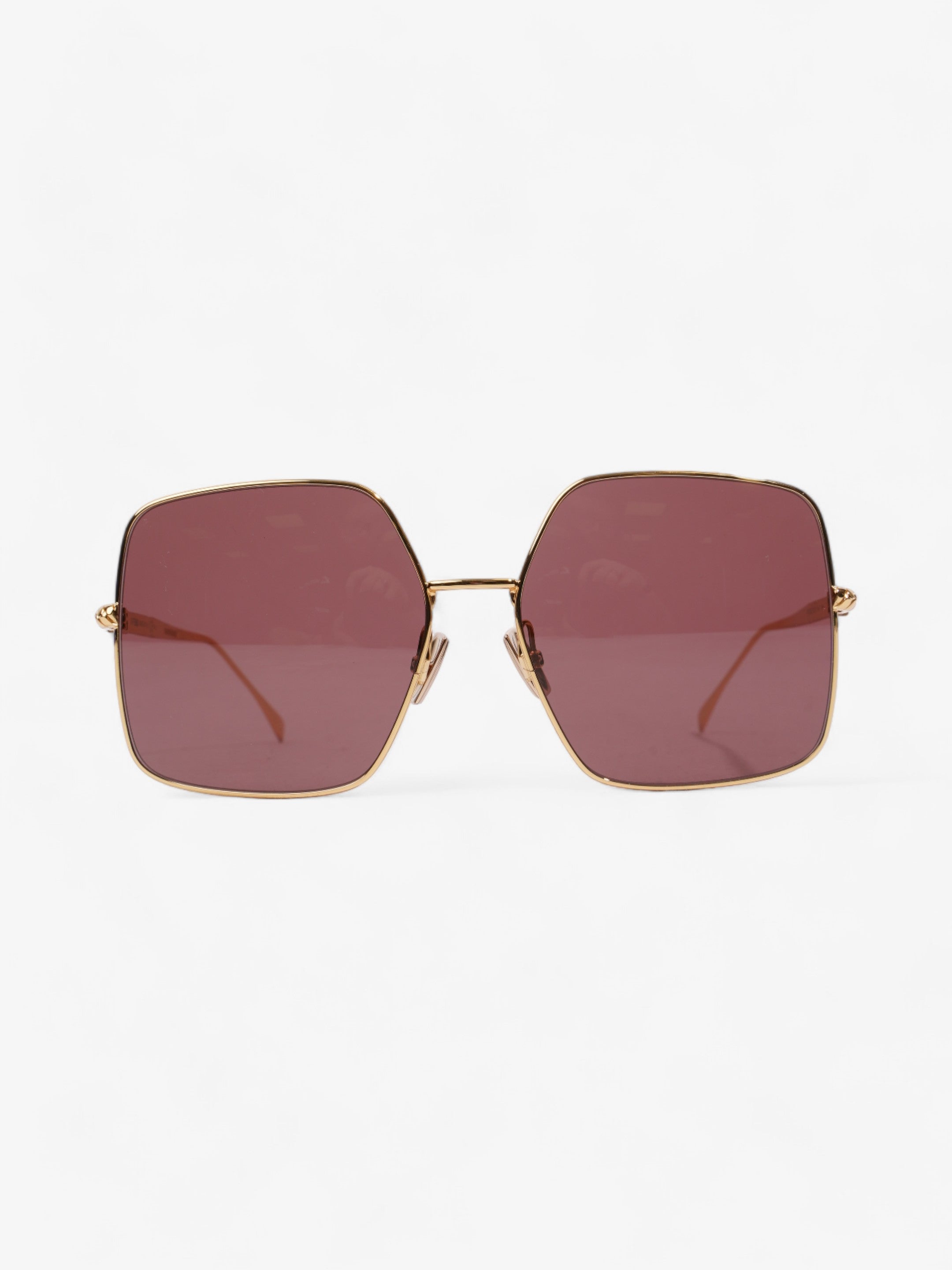 Fendi FF Sunglasses Gold Acetate 145mm