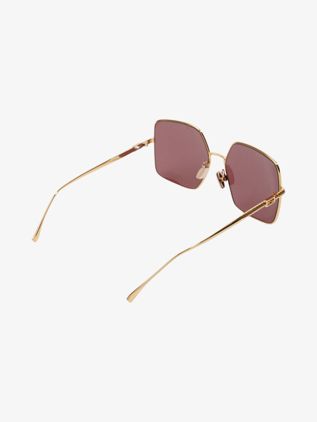 Fendi FF Sunglasses Gold Acetate 145mm