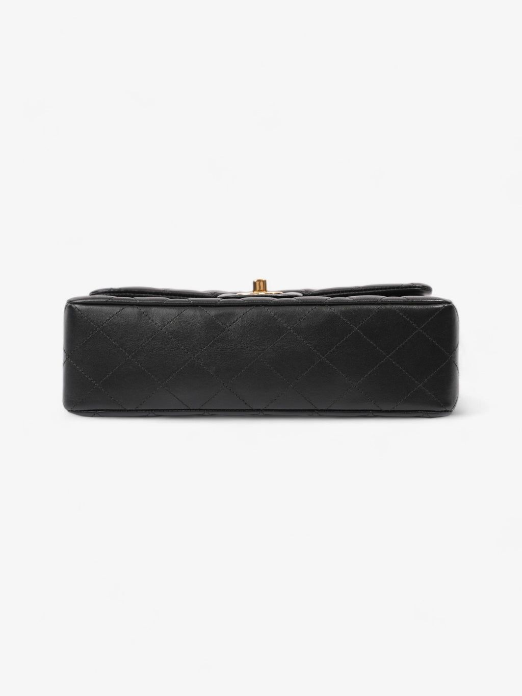 Chanel Classic Double Flap Black Lambskin Leather Small