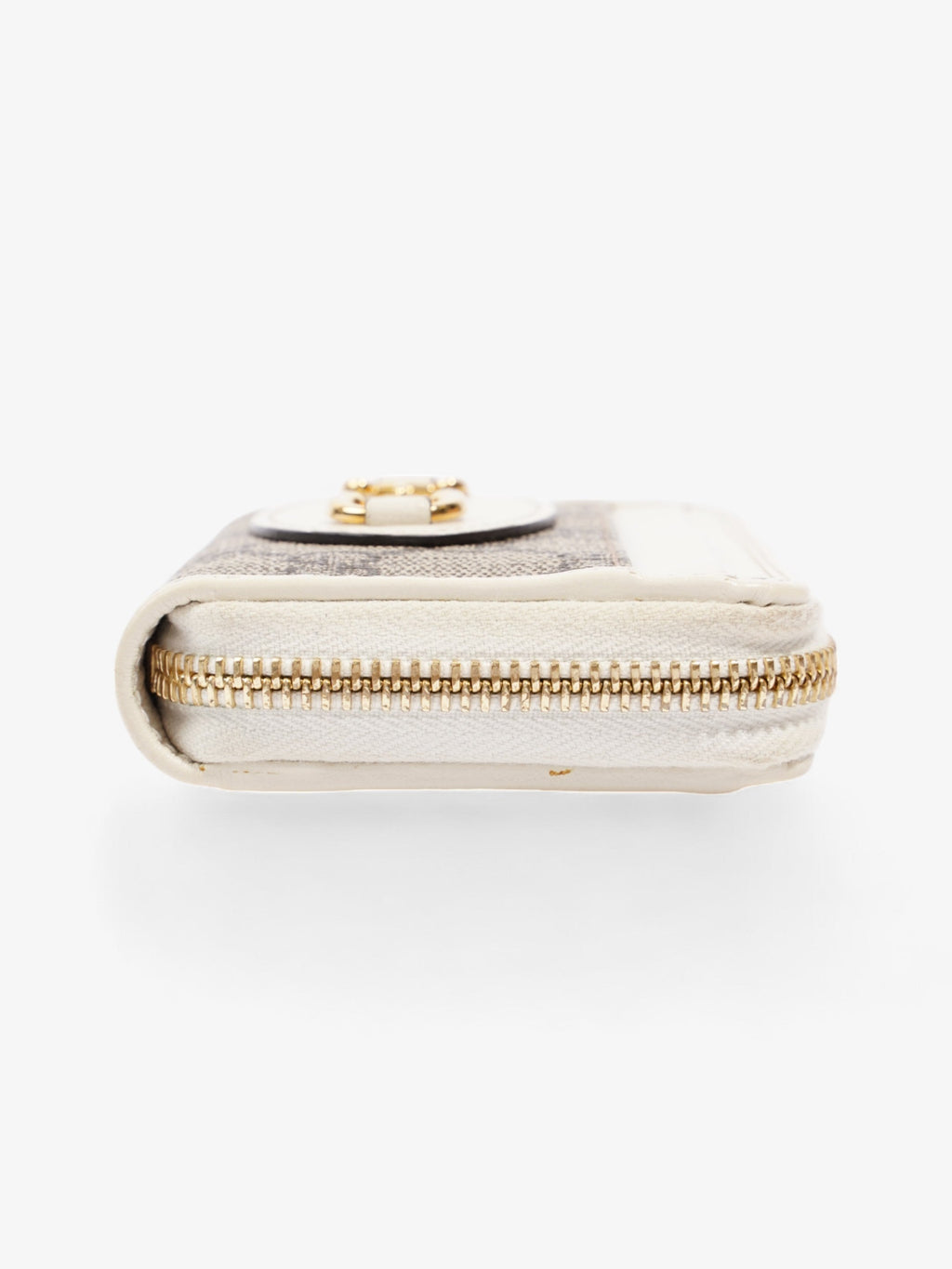 Gucci Horsebit 1955 Coin Purse GG Supreme / White Canvas