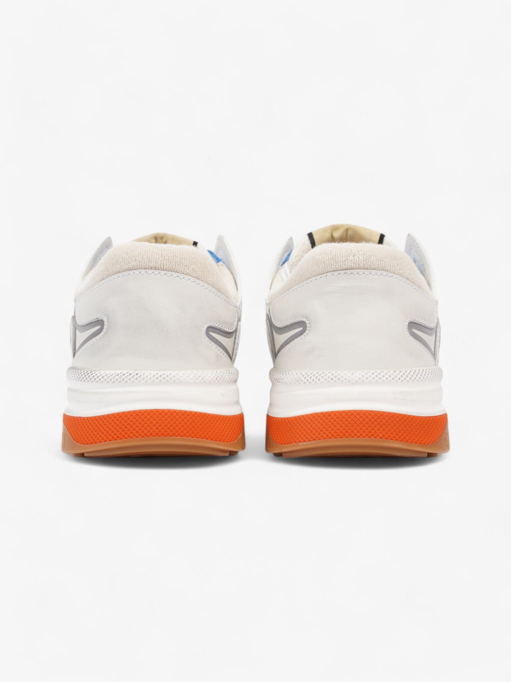 Gucci Ultrapace Sneakers White  / Blue / Green Mesh EU 42 UK 8