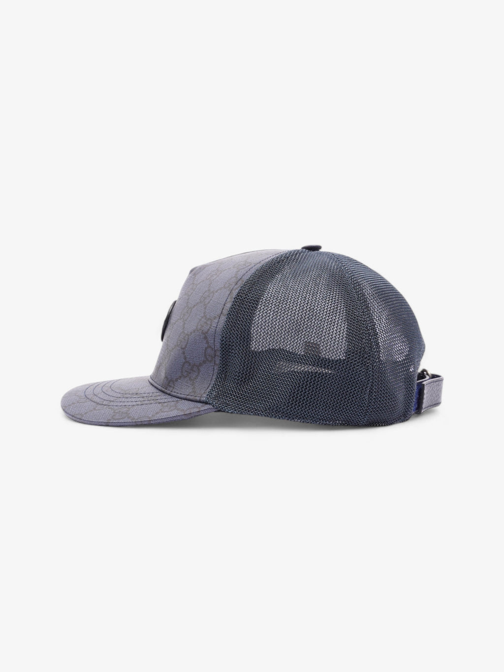 Gucci GG Baseball Cap GG Supreme / Navy Blue Cotton Large