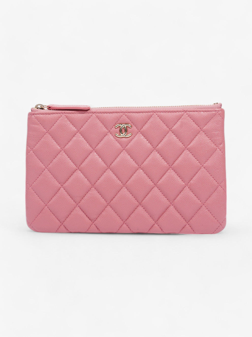 Chanel Coin and  Purse Pink Caviar Leather