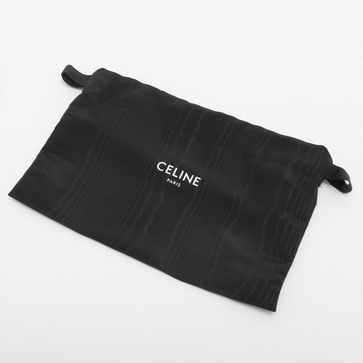 Celine Triomphe Canvas Clutch on Chain