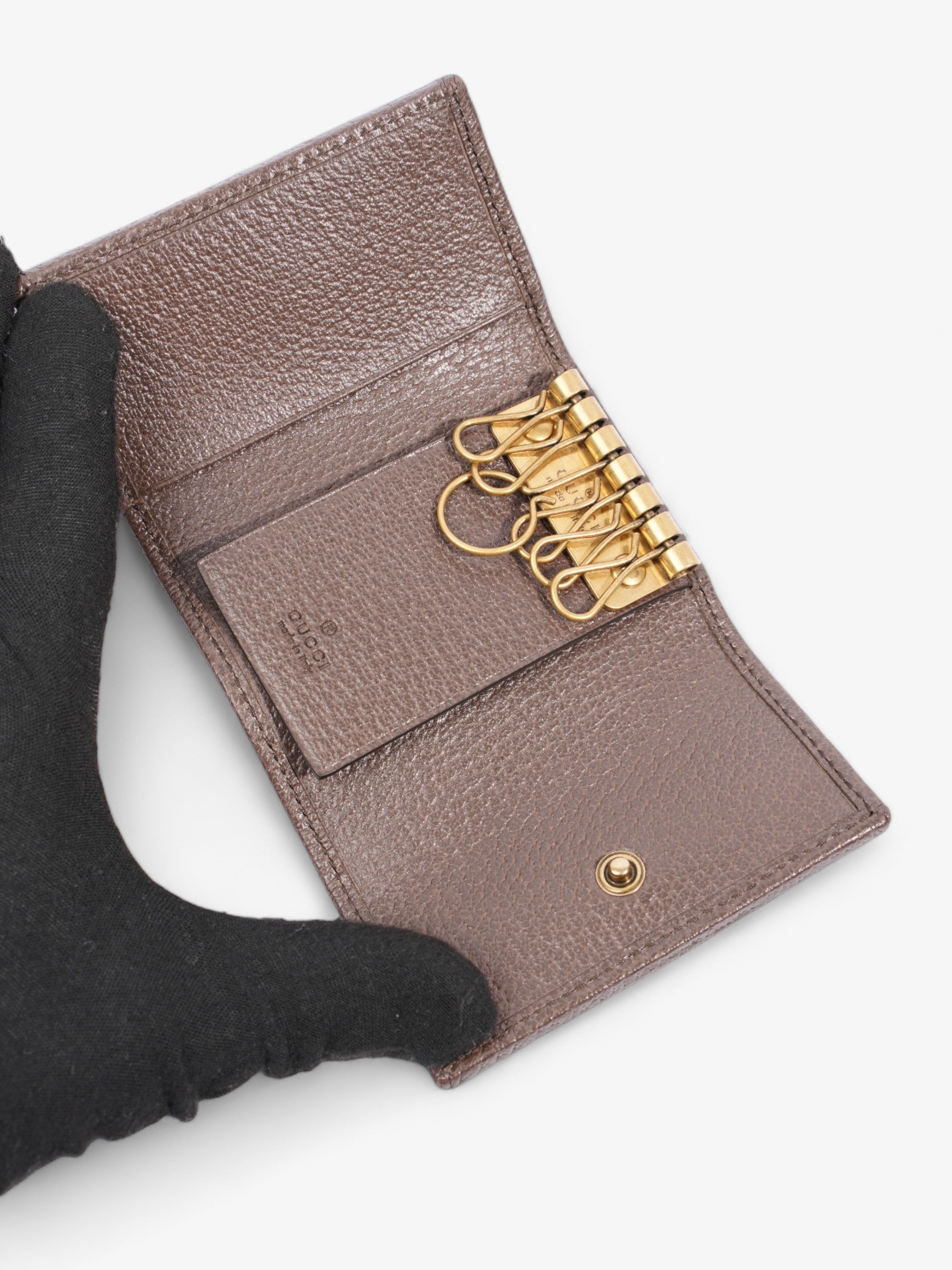 Gucci Ophidia Key Case Supreme Canvas